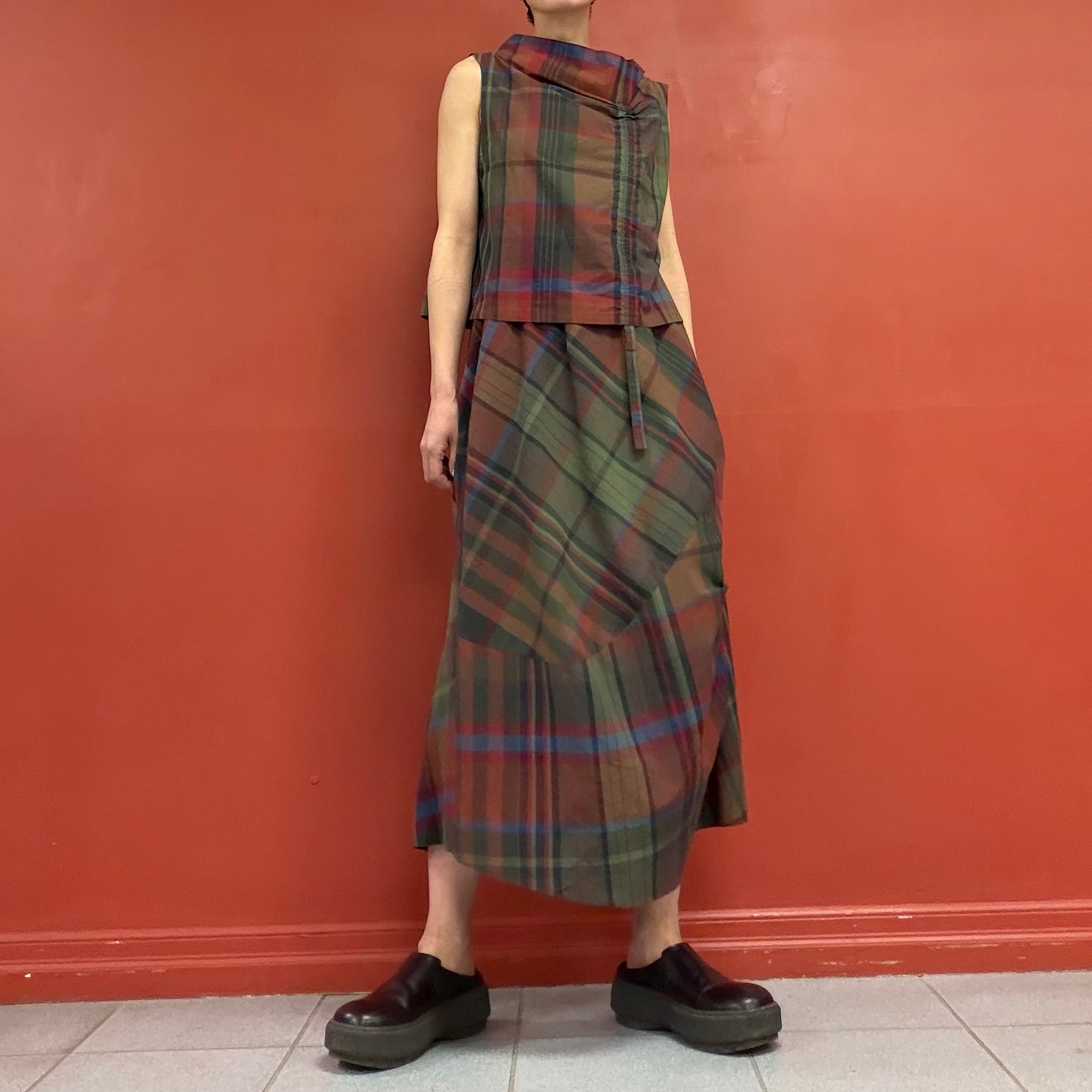 JI U abstract skirt