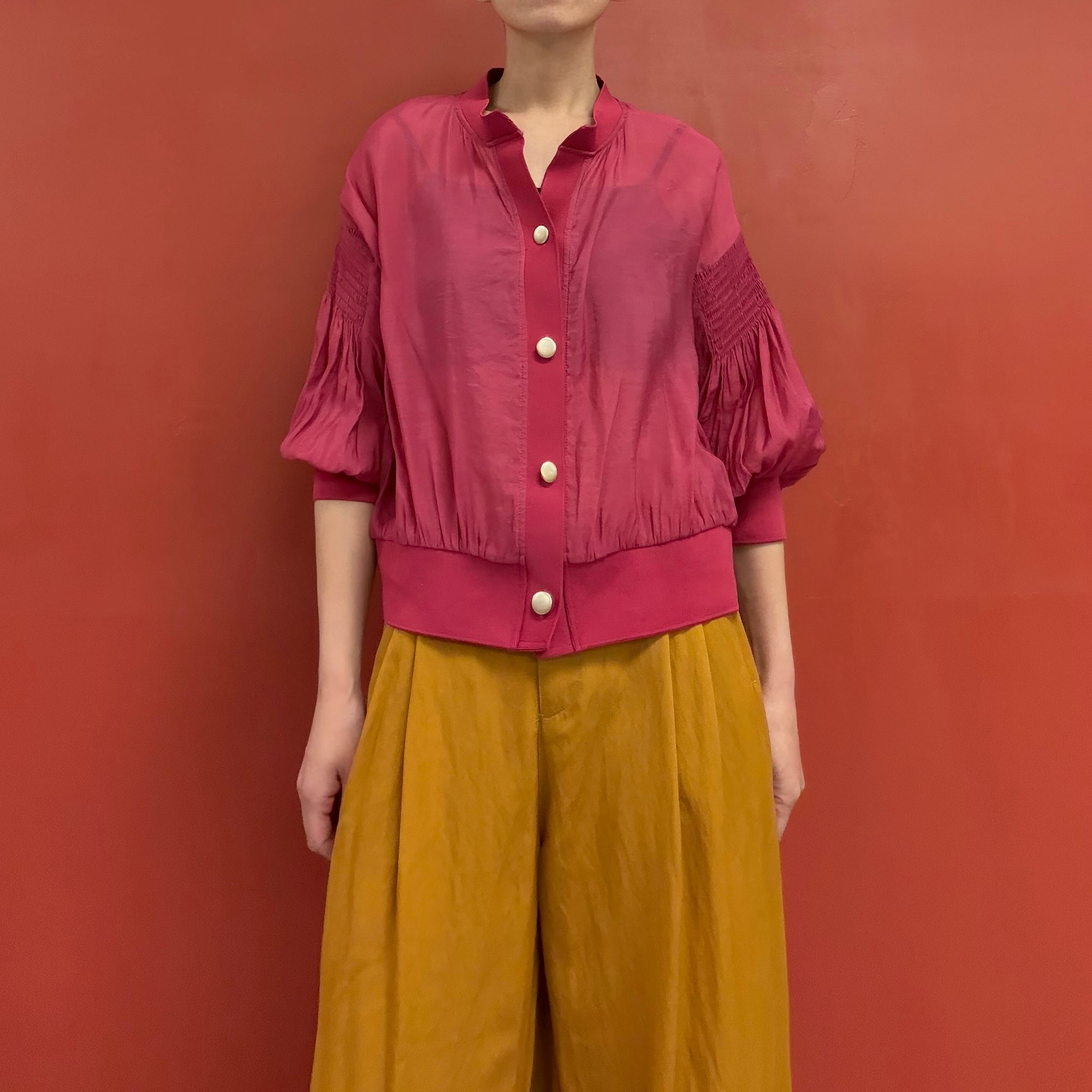 Sheer blouse
