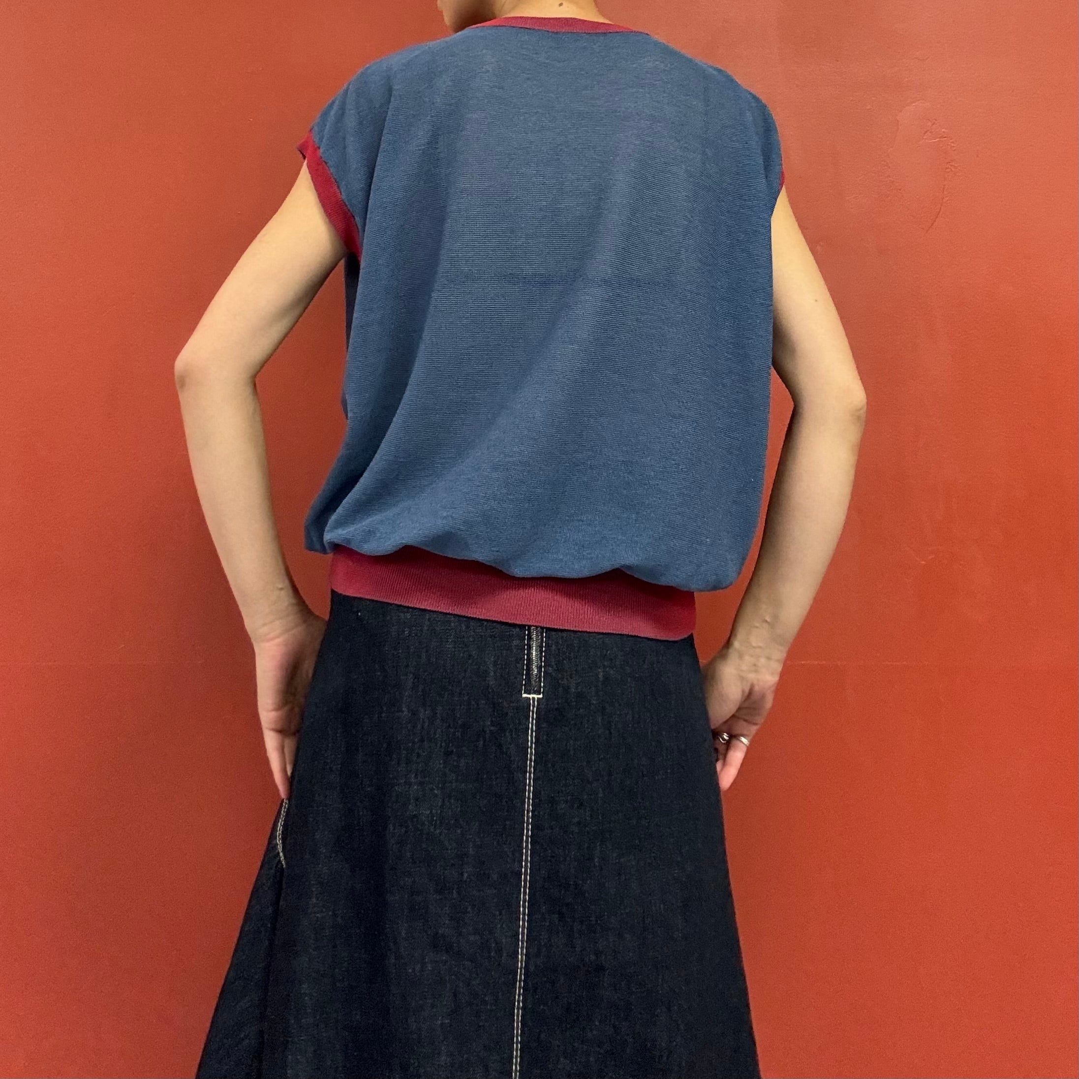 me Issey Miyake knit top