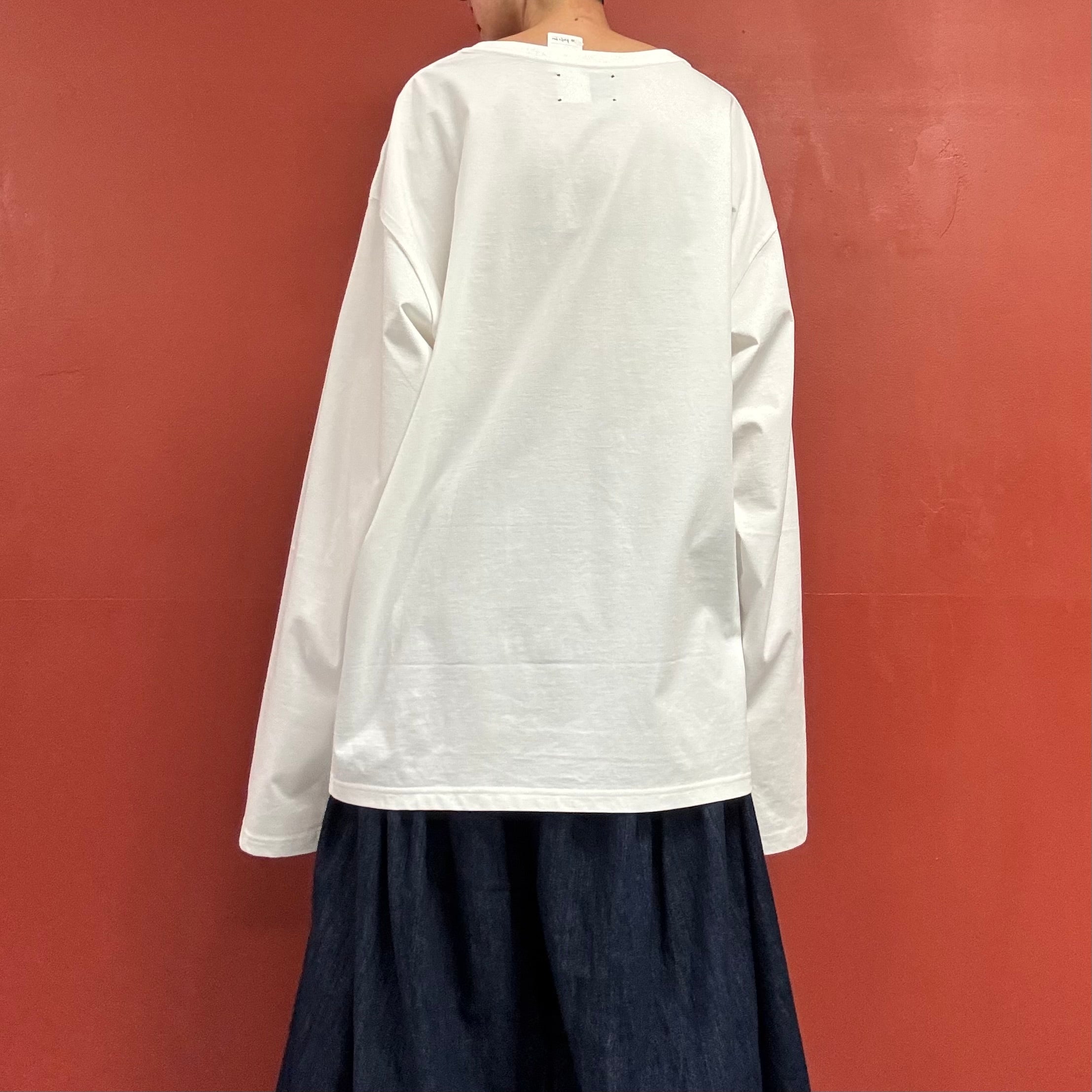 One Pocket Long Sleeves T-Shirts Made in Kanazawa