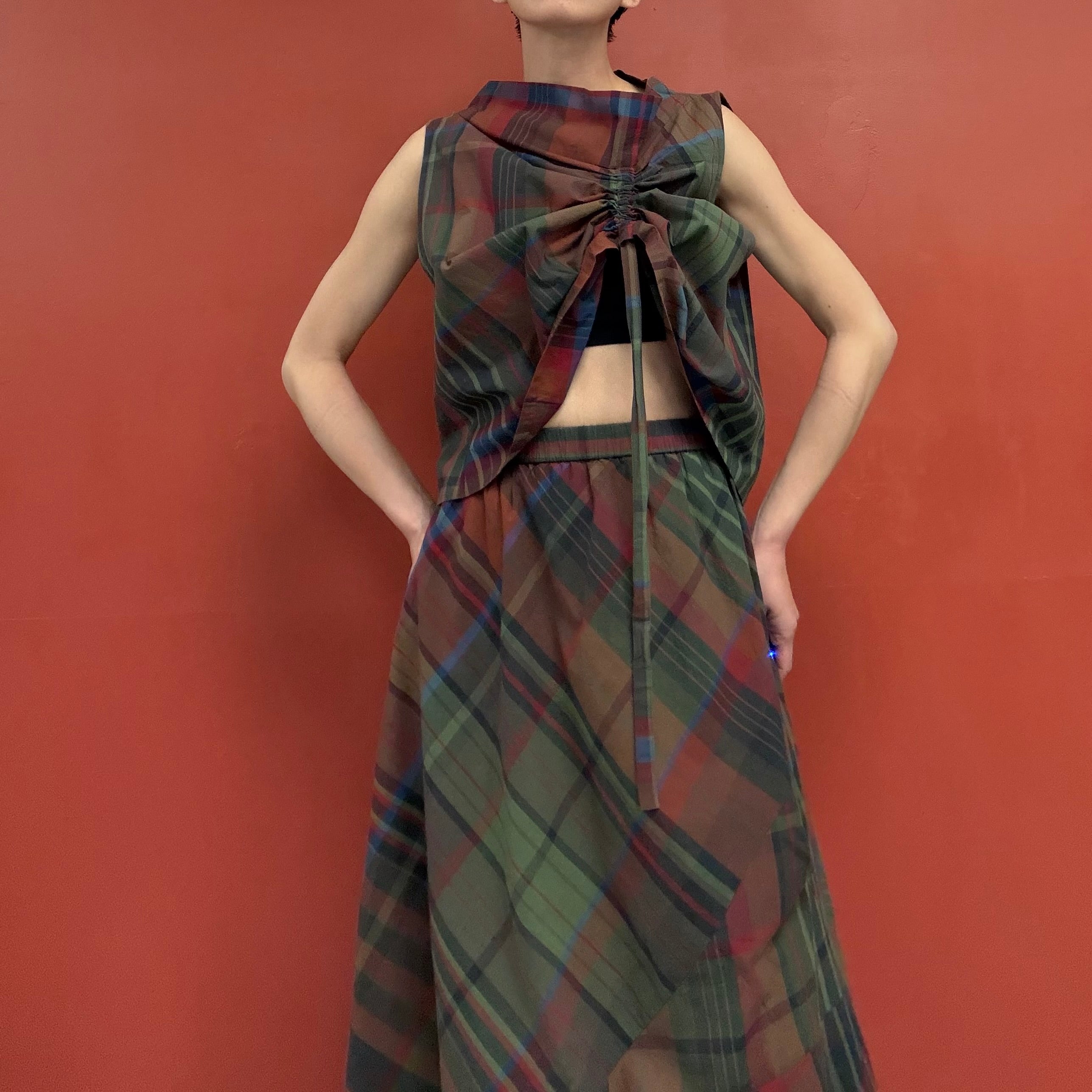 JI U 2way no sleeves top