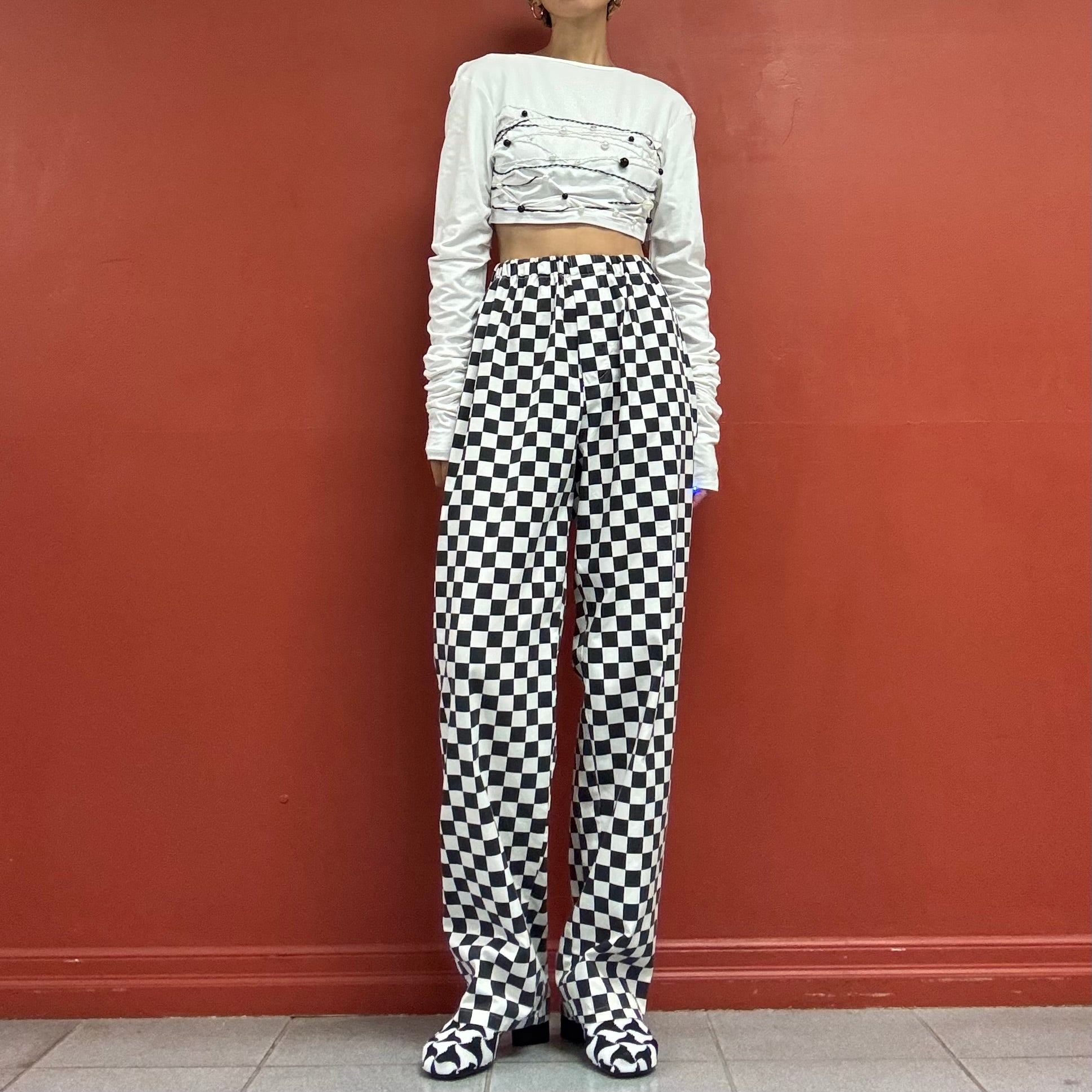 Check pants