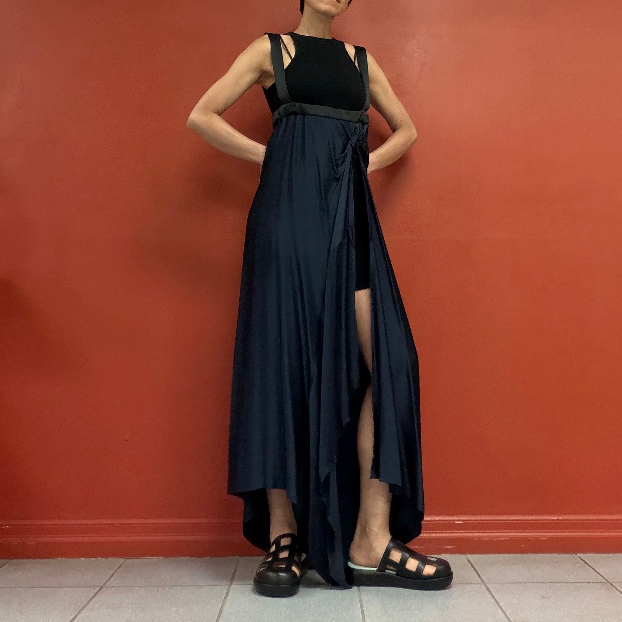 colville open front dress