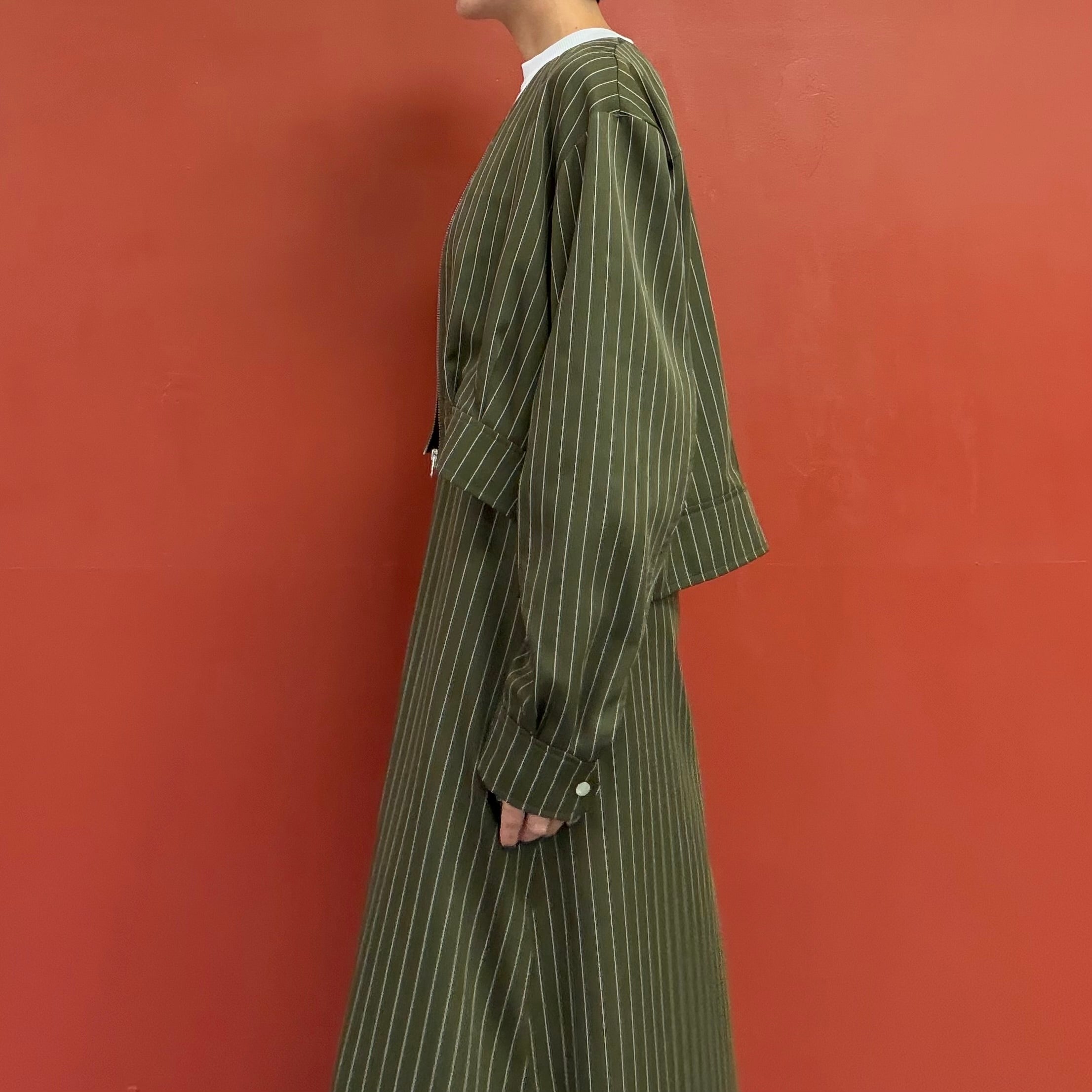 No collar jacket