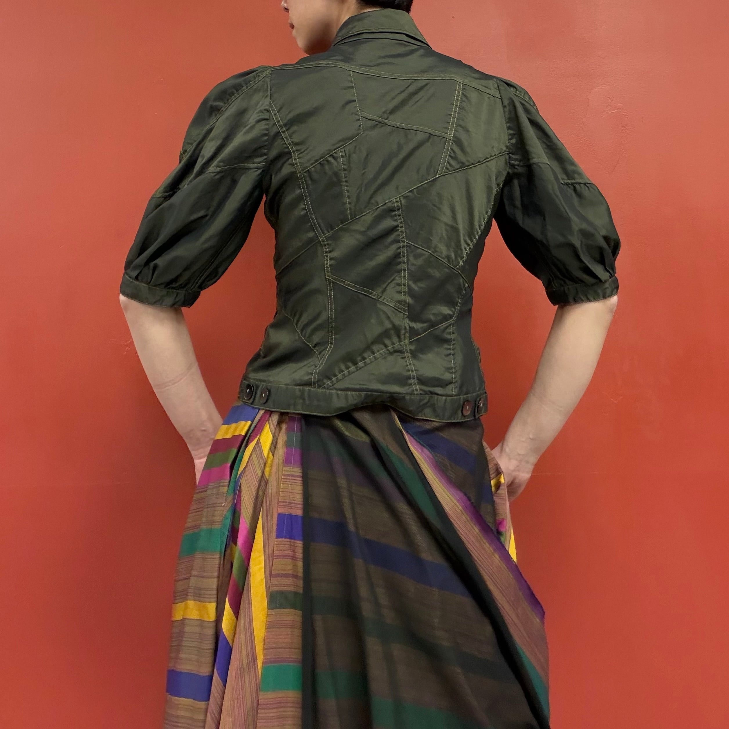 RITSUKO SHIRAHAMA puffy half sleeves shirt