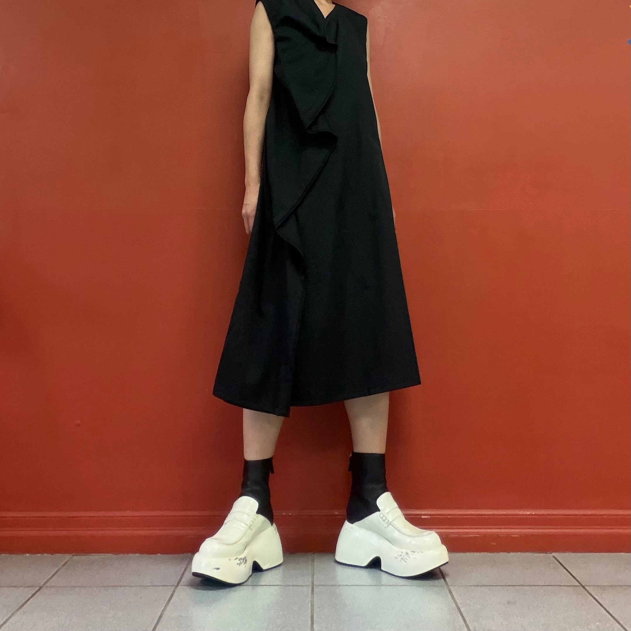 T.KUNITOMO big frills dress