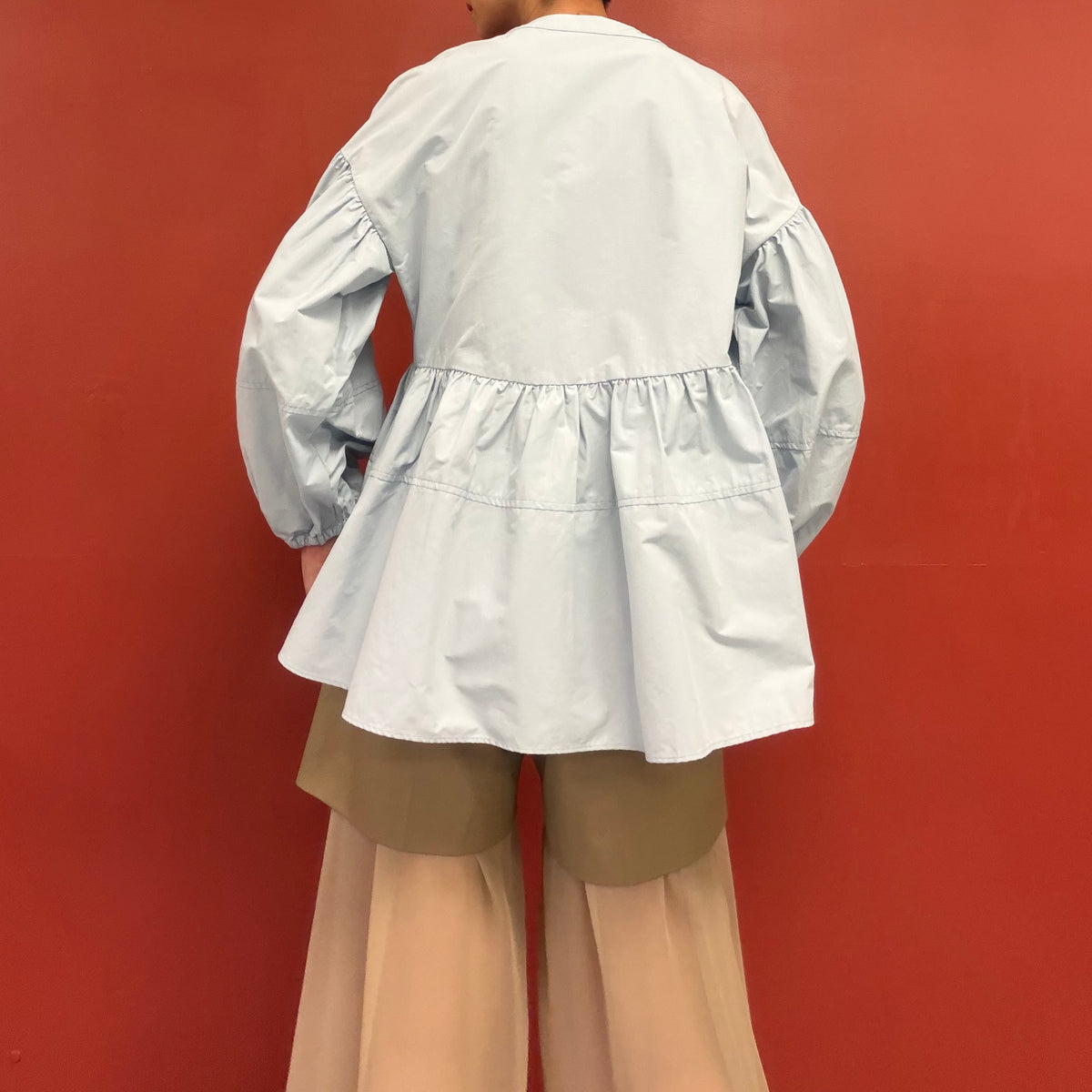 Puffy sleeves jacket