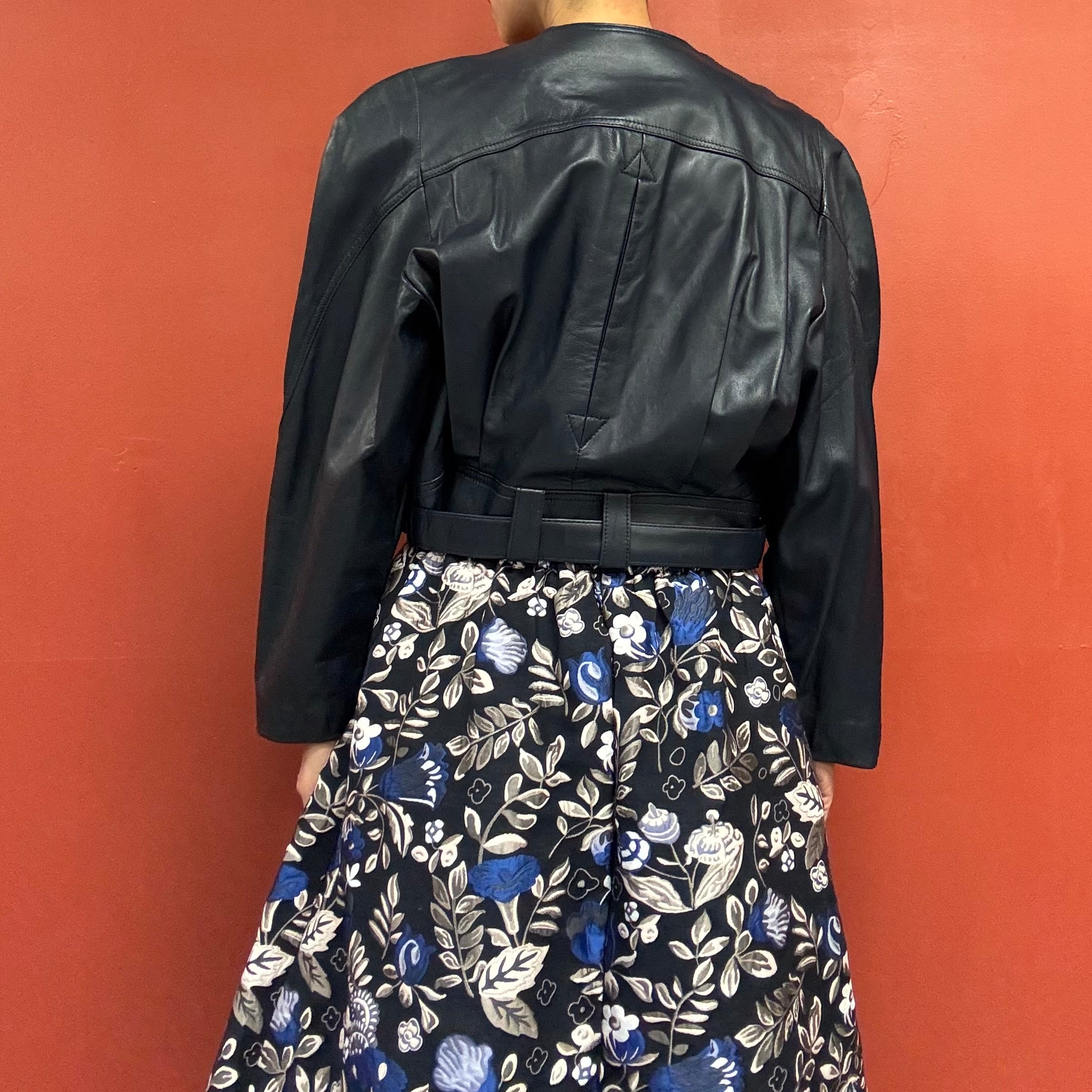 80s90s Leather Jacket