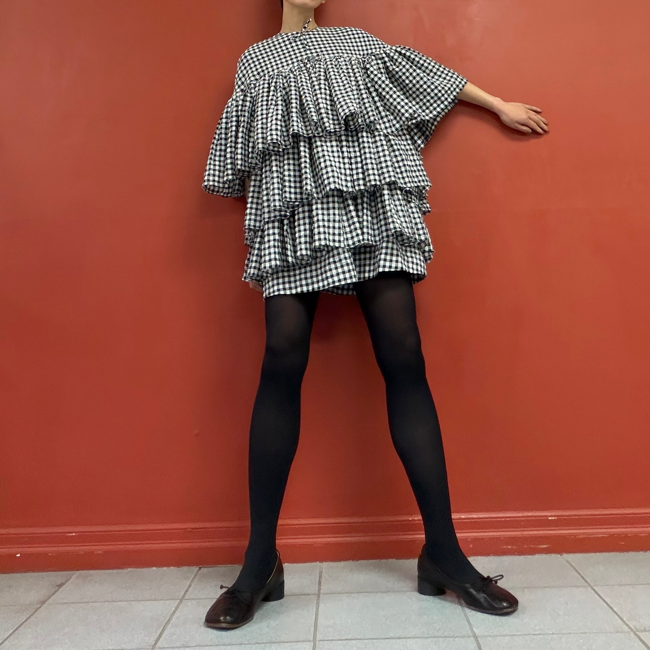 Meryl Rogge ruffle tiered dress
