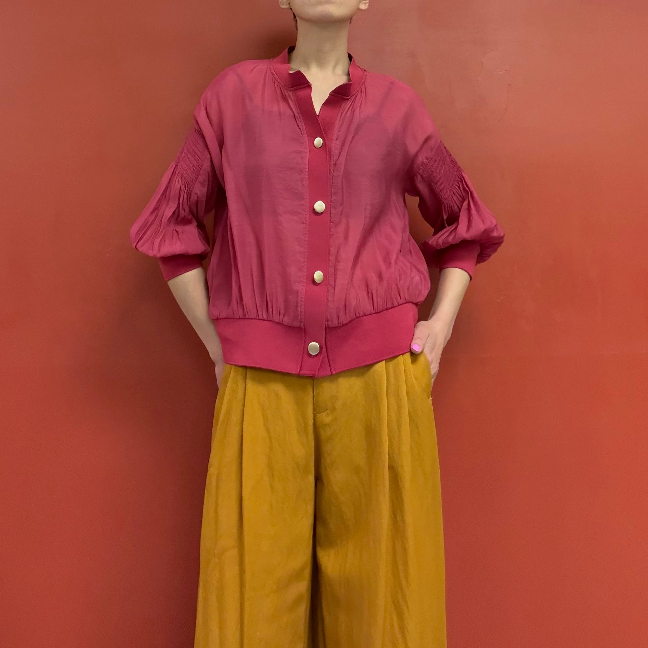 Sheer blouse