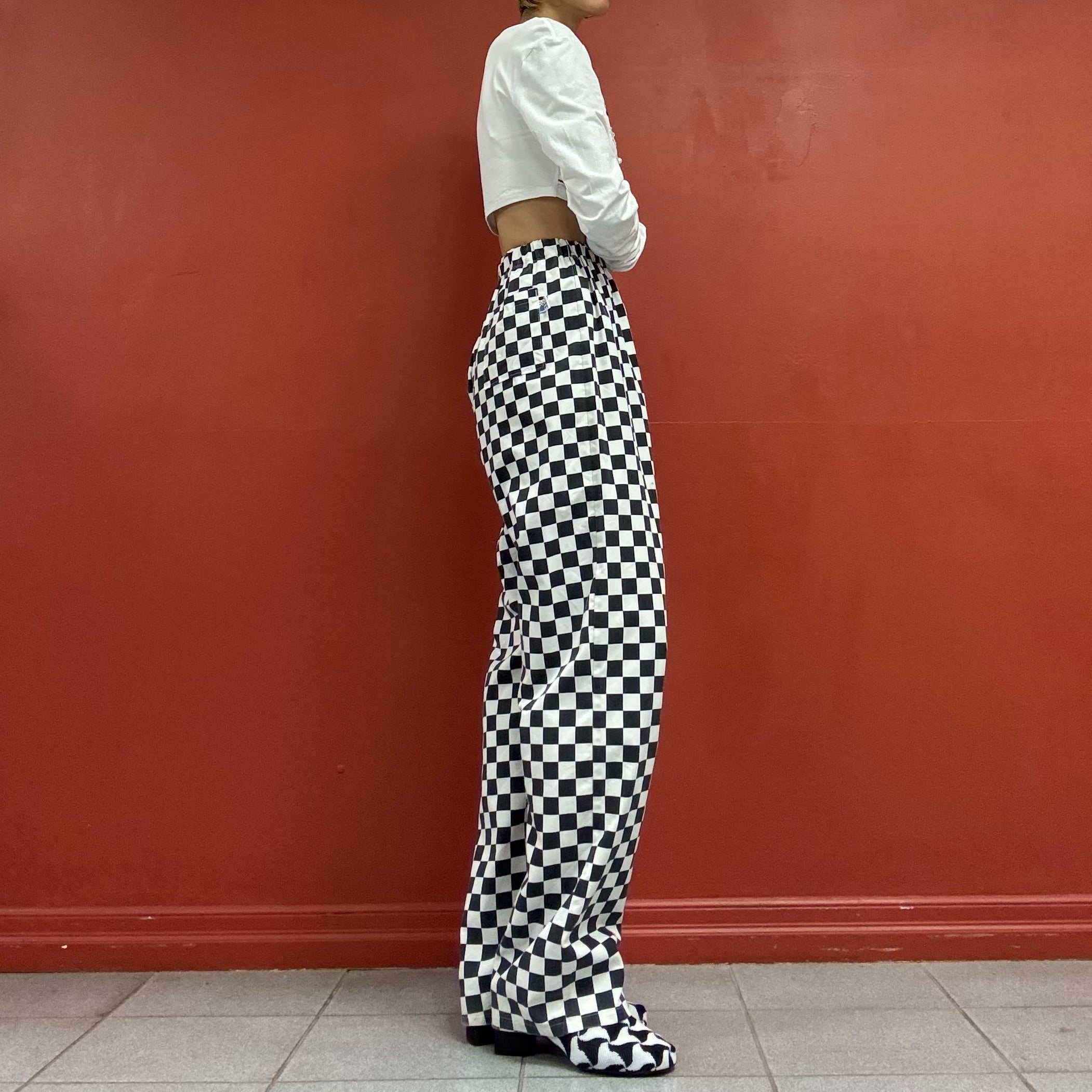 Check pants