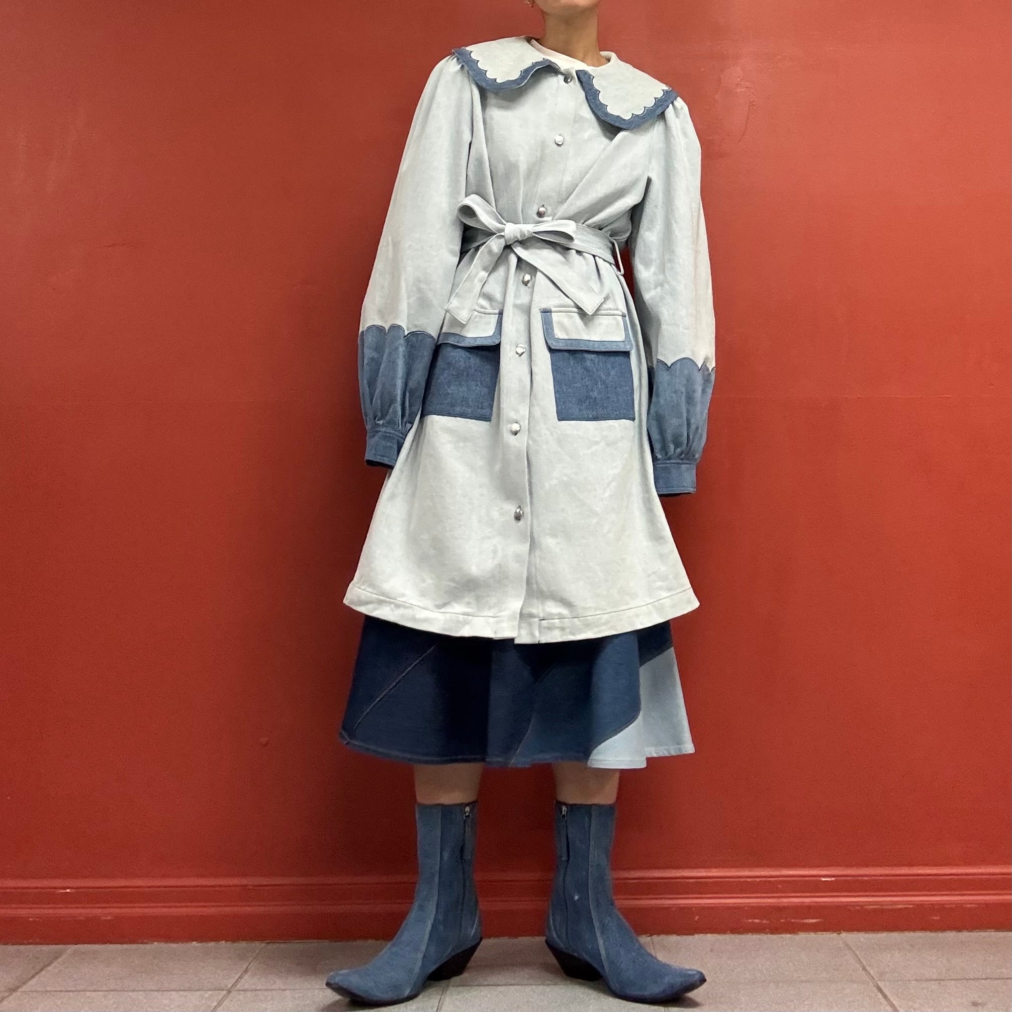 STELLA NOVA Denim Long Jacket