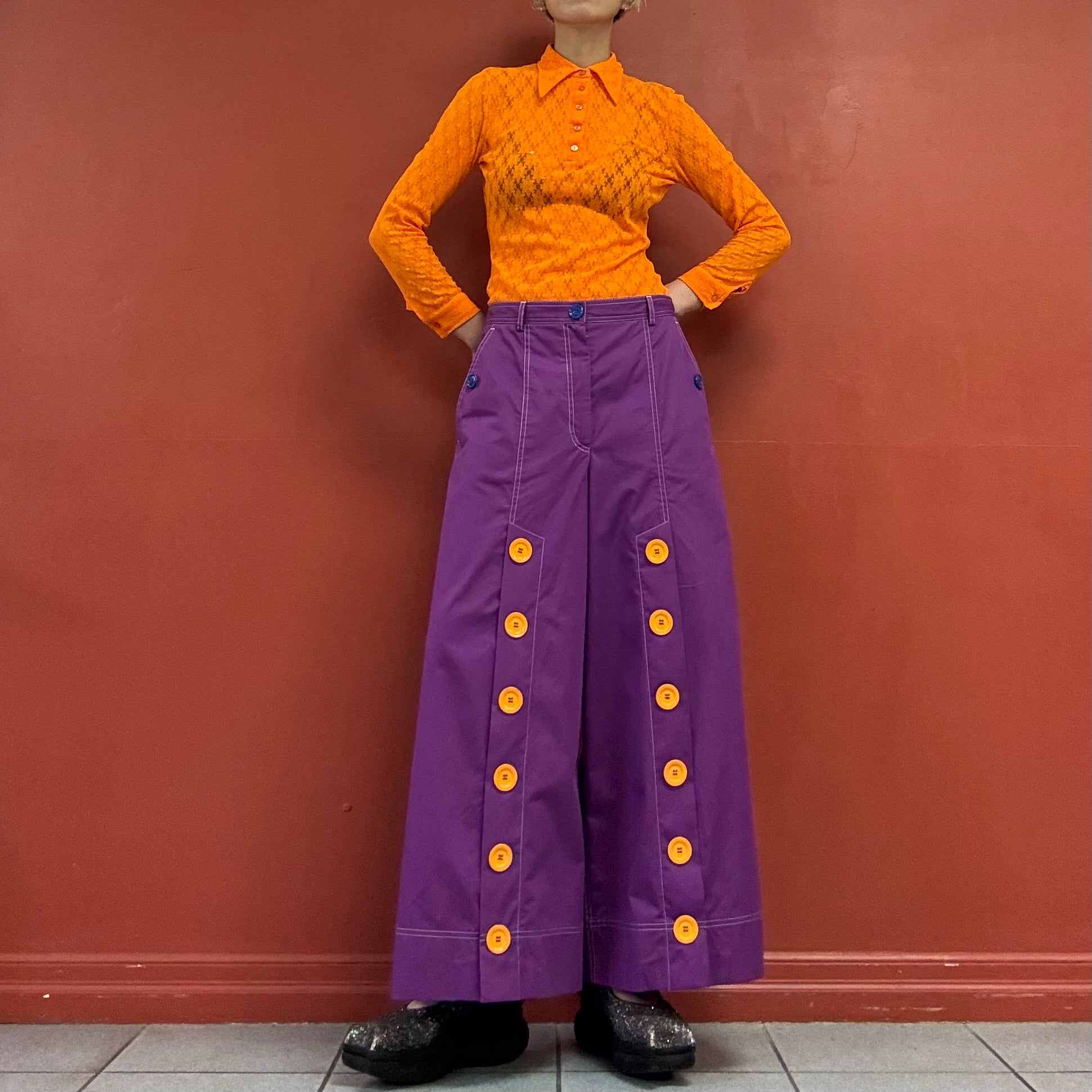 DOLCE&GABBANA wide pants