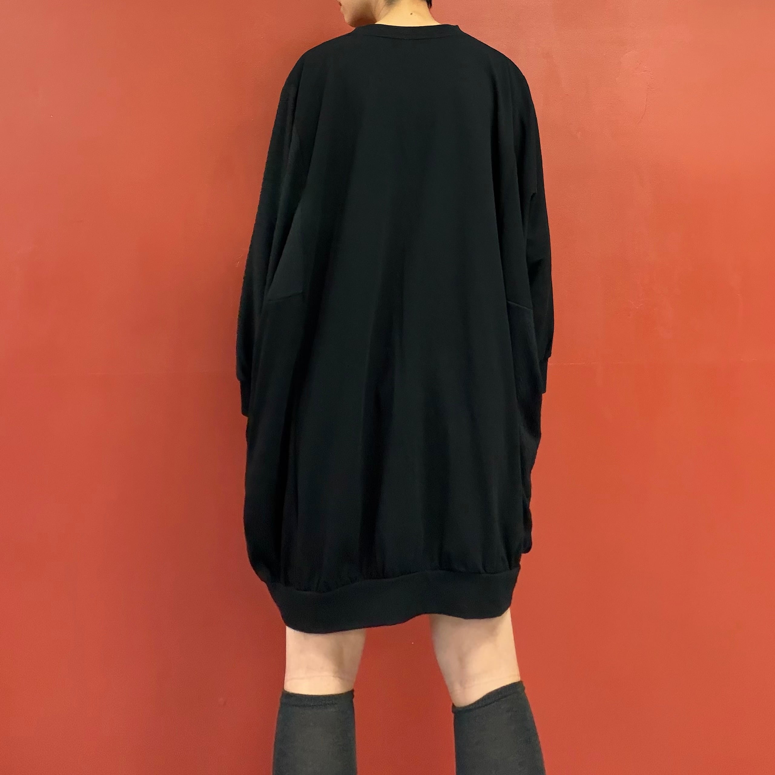 Dolman sleeves oversized cardigan