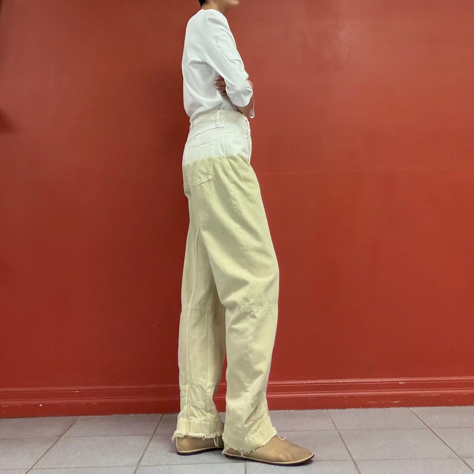 JIL SANDER treated trousers