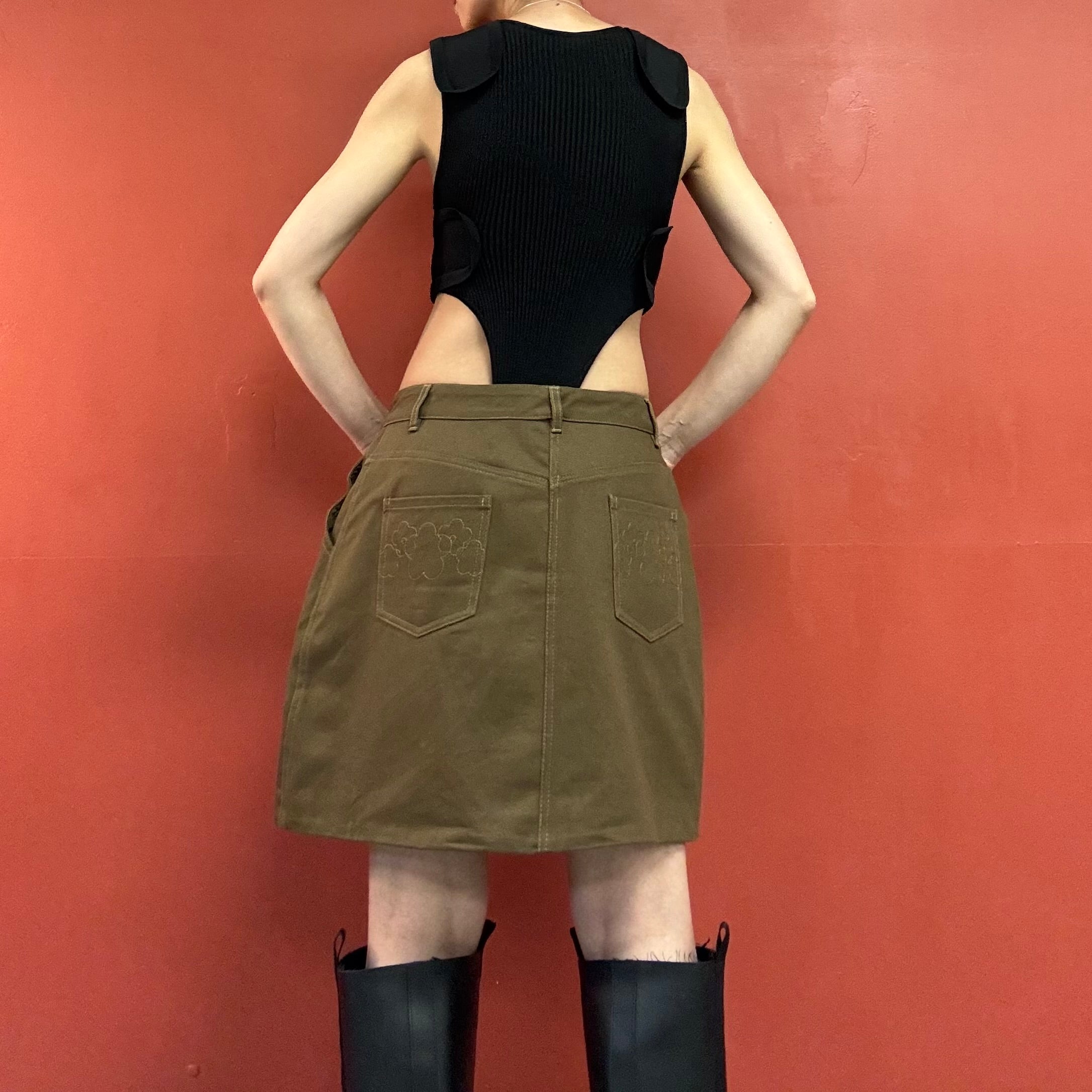 CECILIE BAHNSEN denim skirt