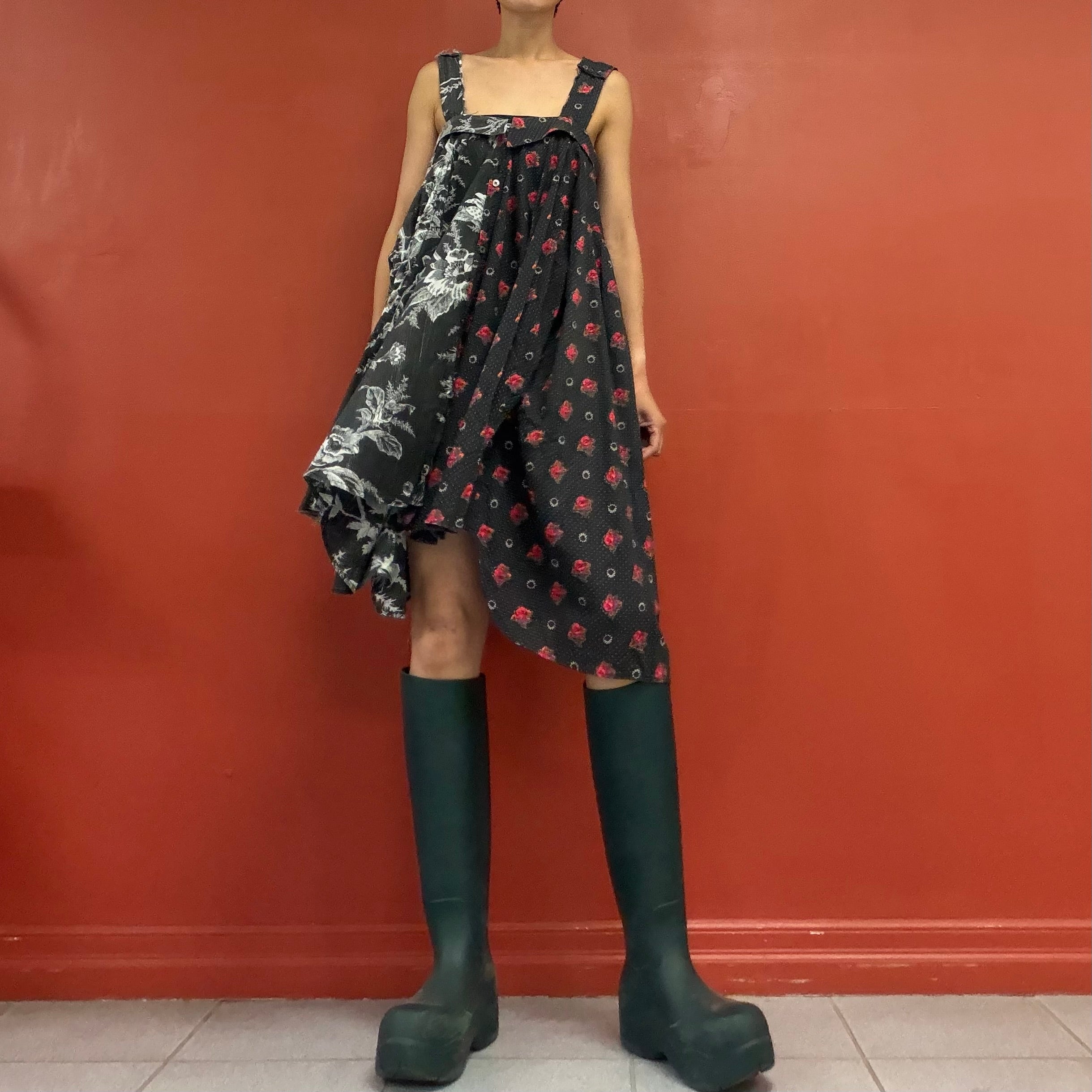 Achachum muchacha asymmetrical dress
