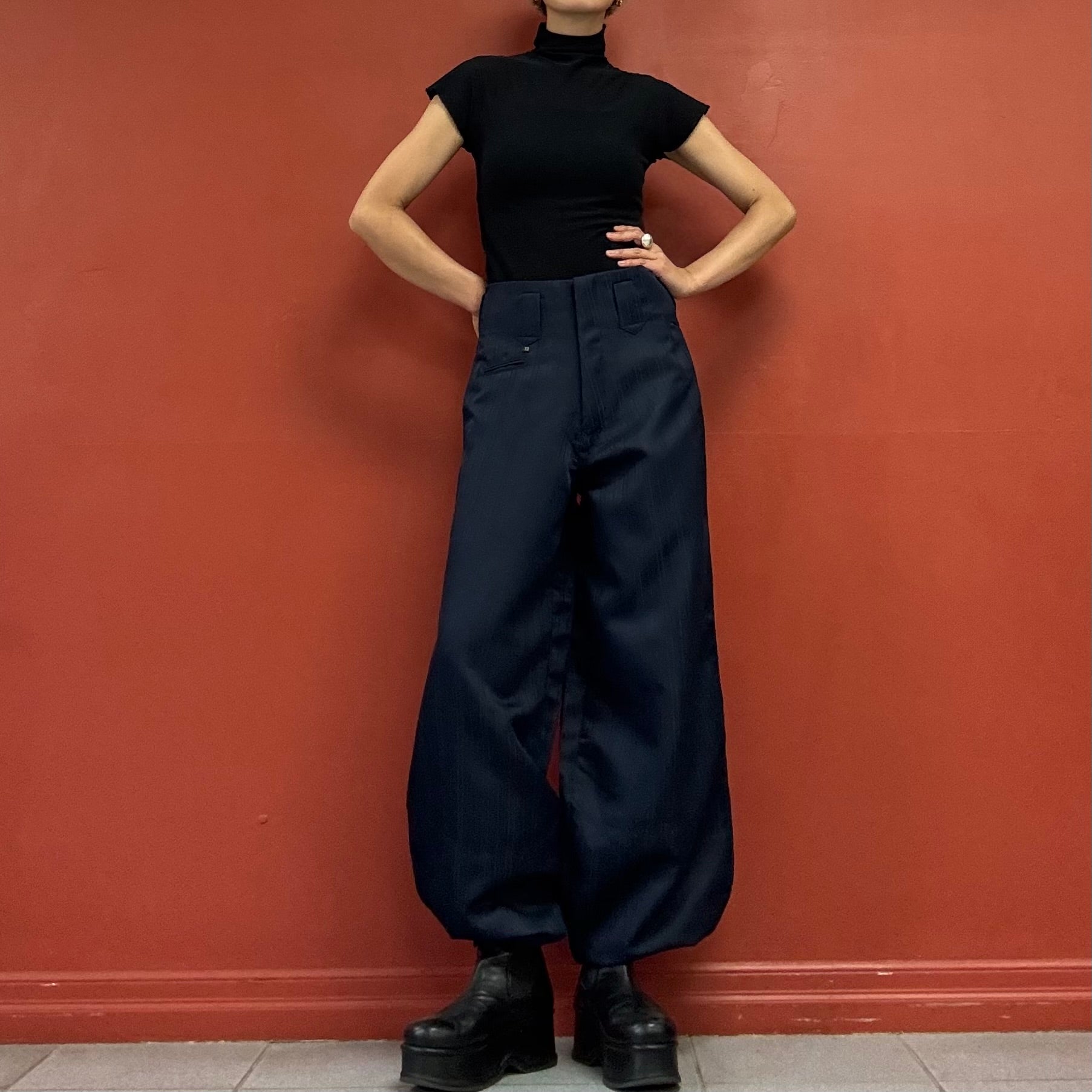 Stripes tobi pants(knickerbockers)