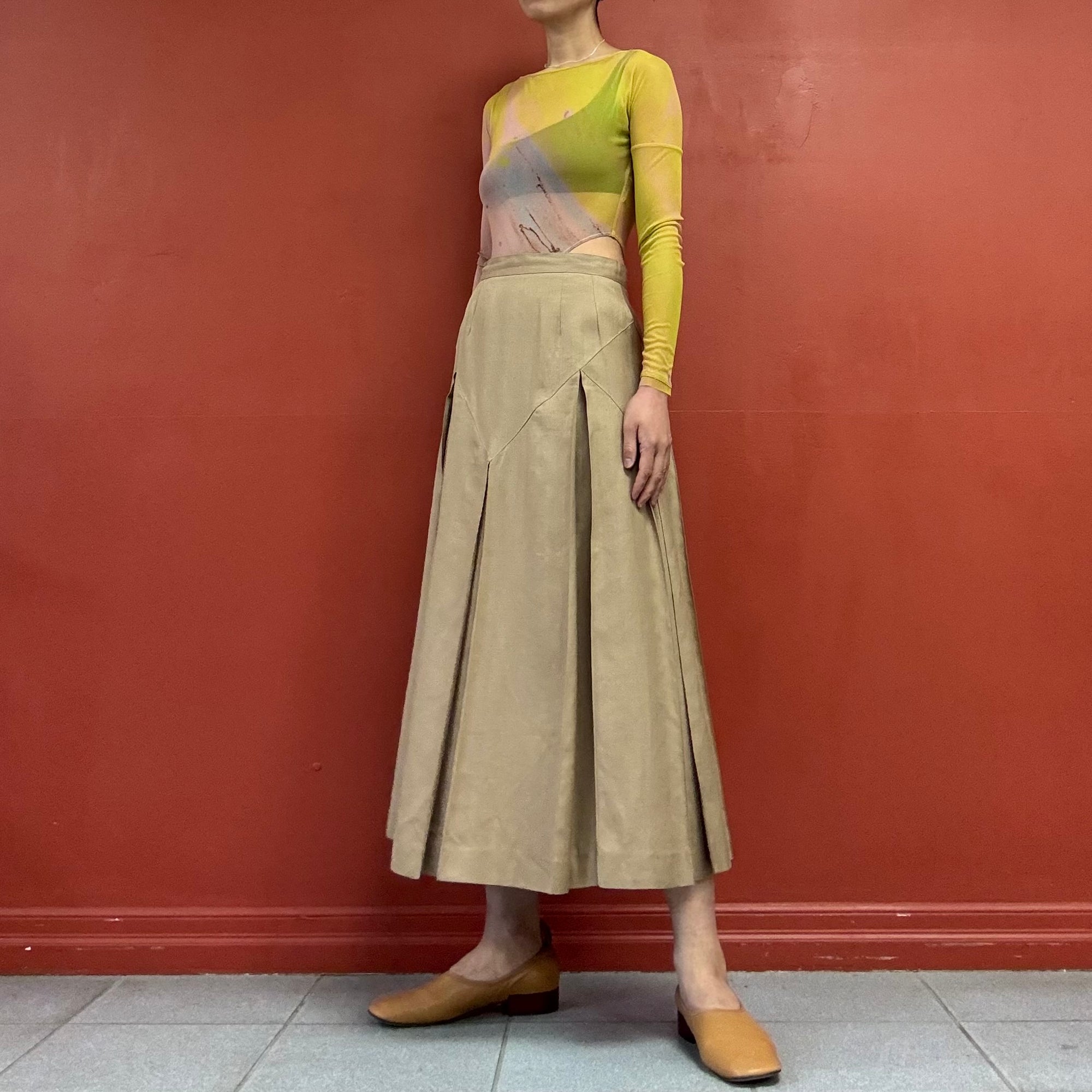 90s Pleats Skirt
