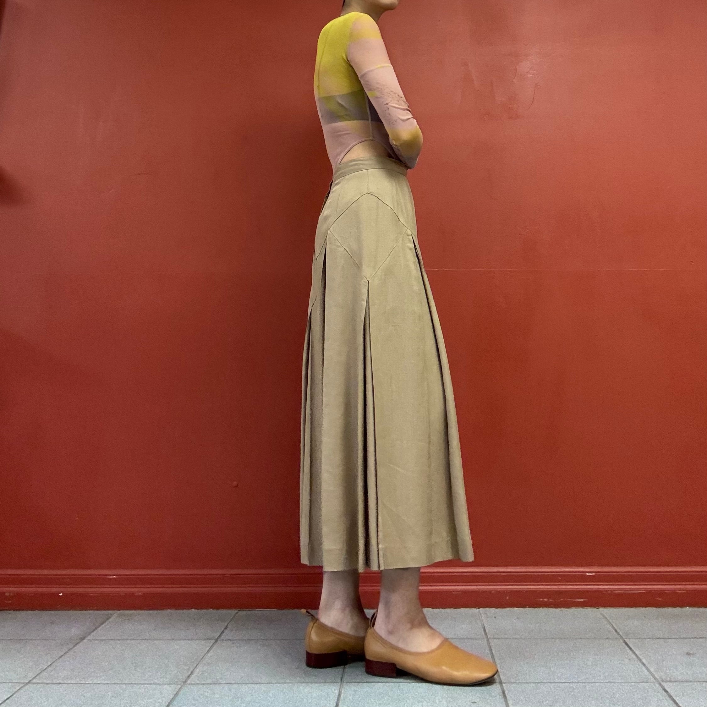 90s Pleats Skirt