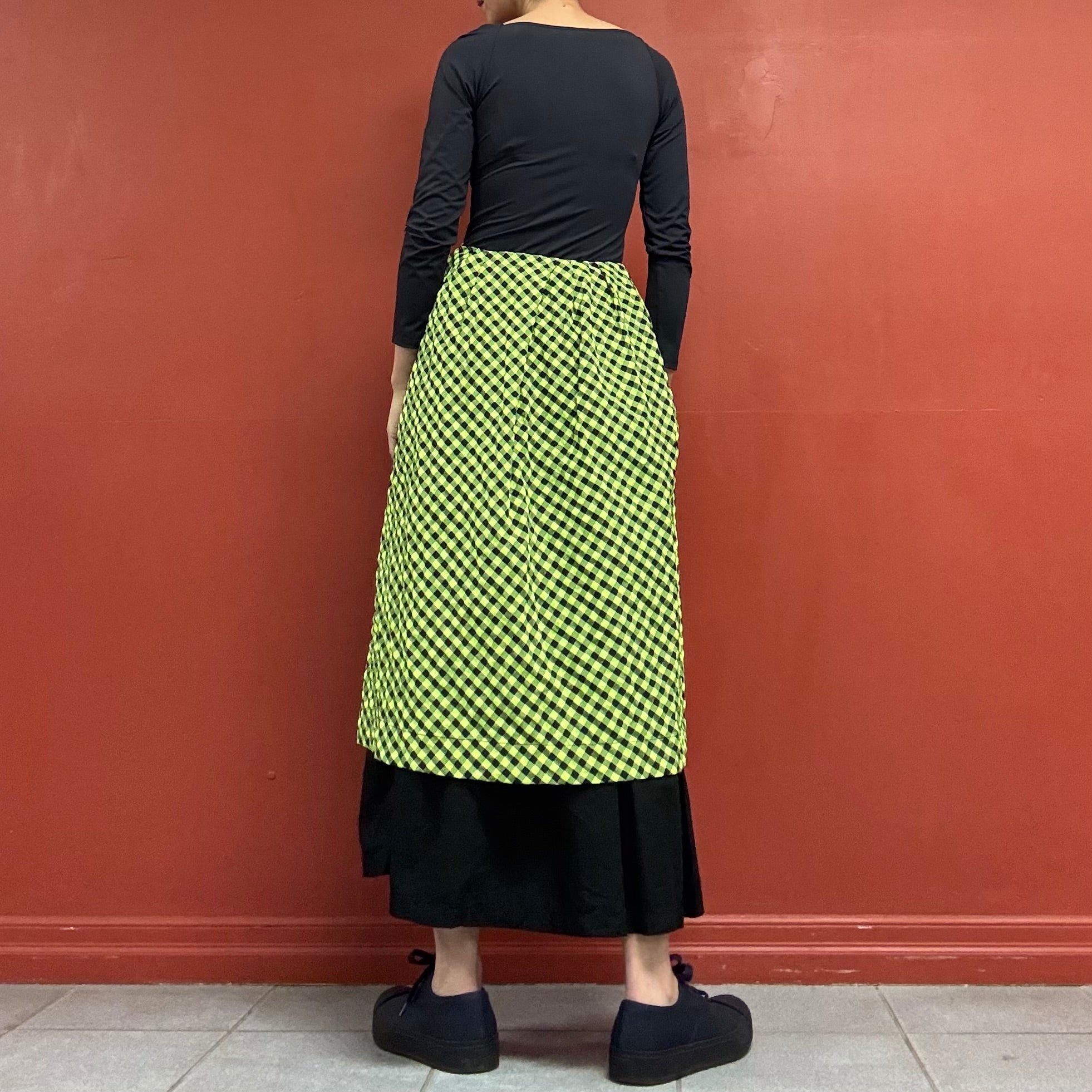Seersucker Skirt