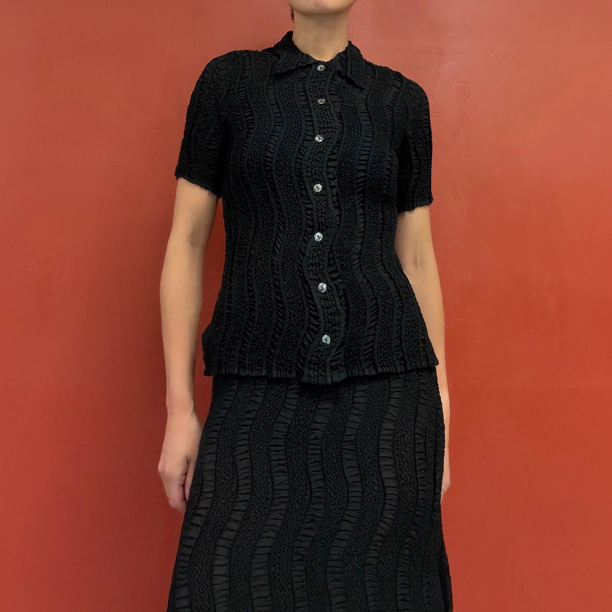 PEPLUM by YOSHIKI HISHINUMA shirt