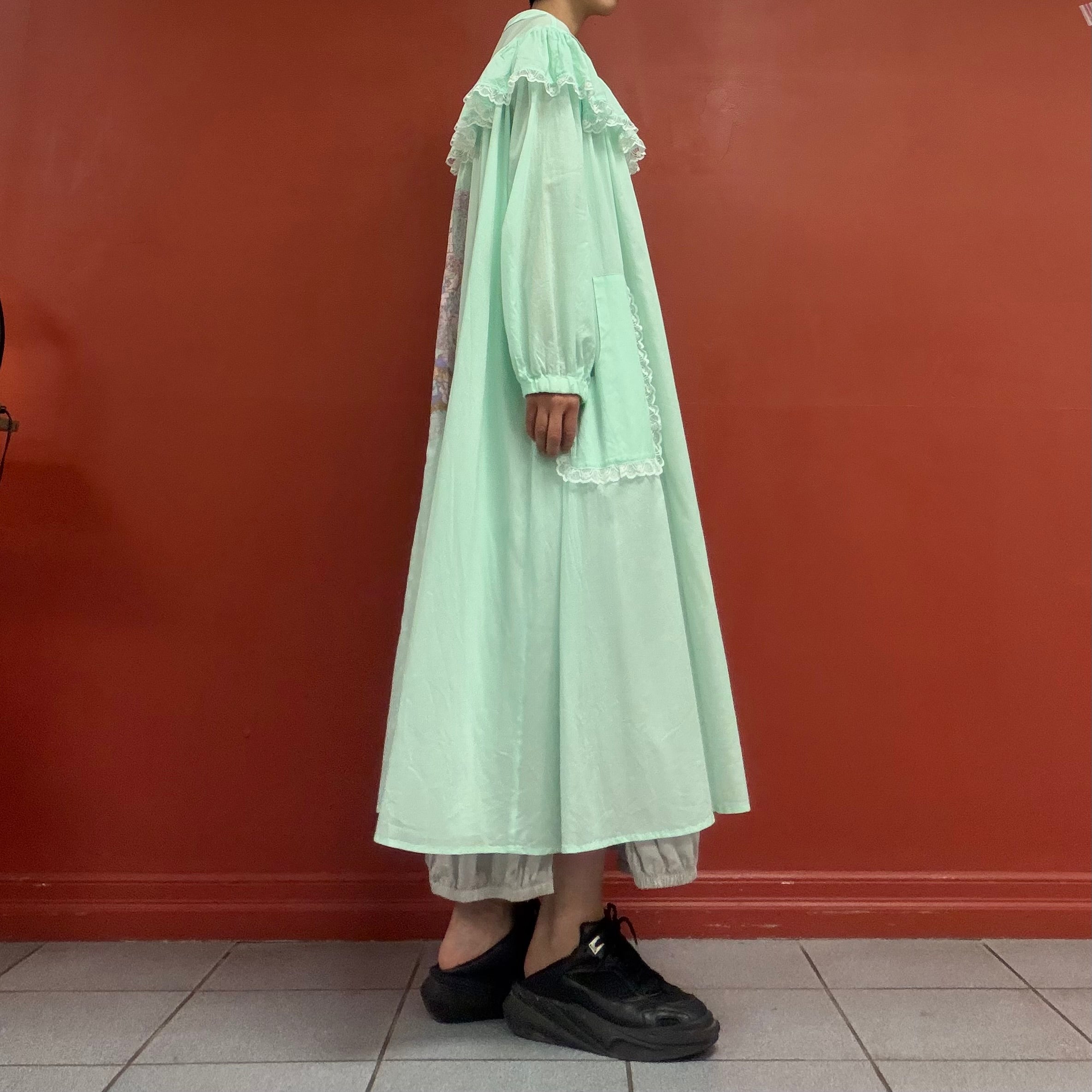 JennyFax green corn field sleep dress