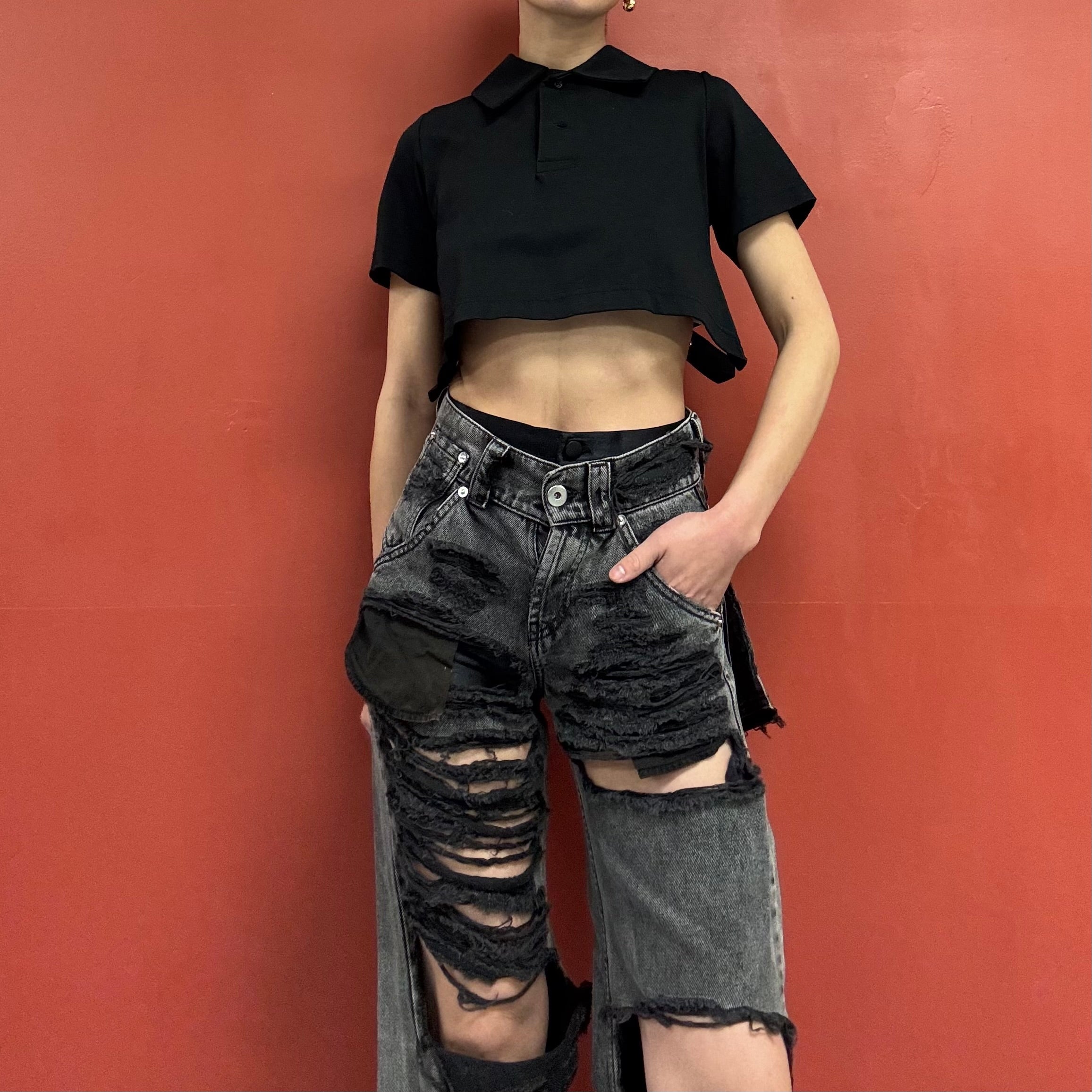 noir kei ninomiya harness top