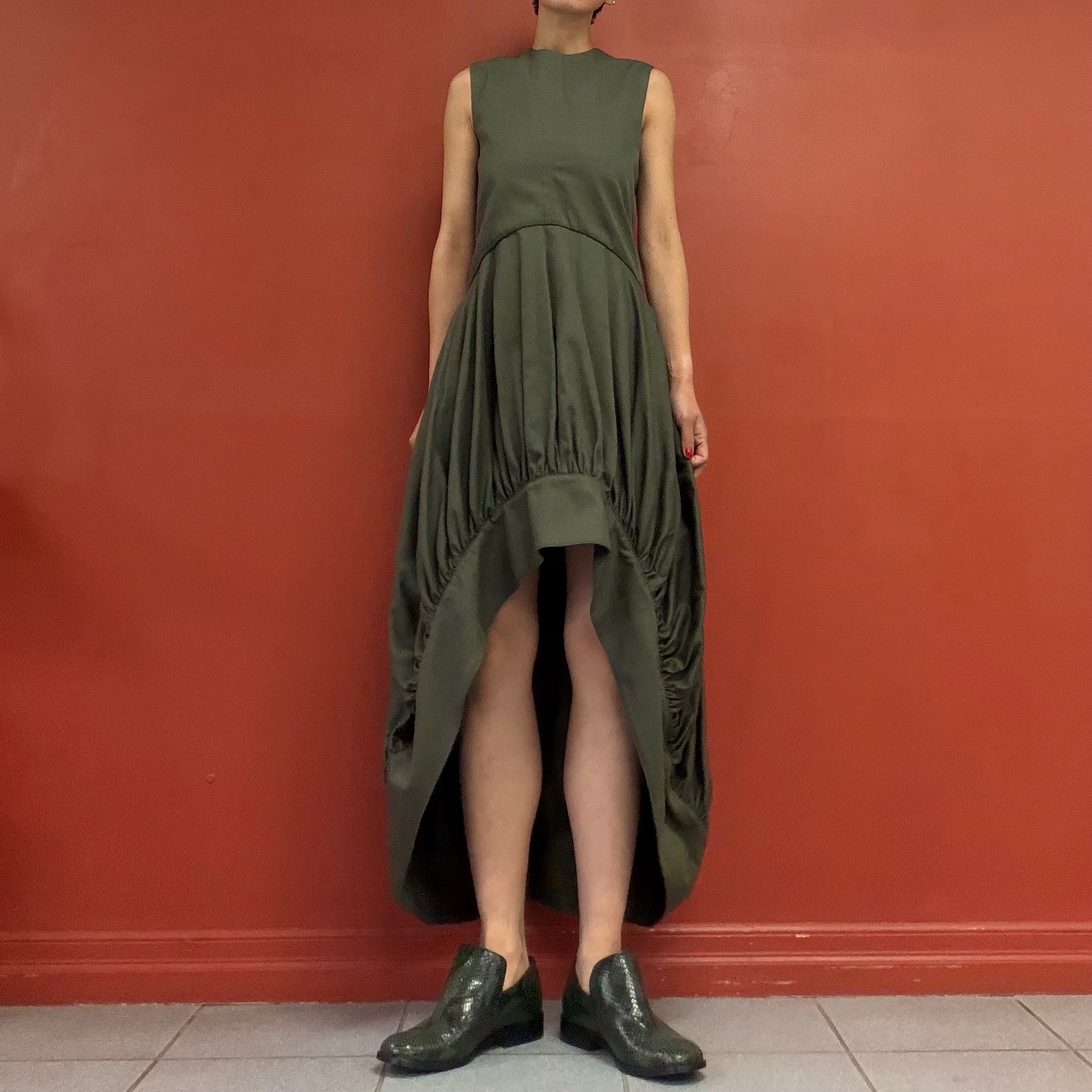 JW ANDERSON draped gathered dress