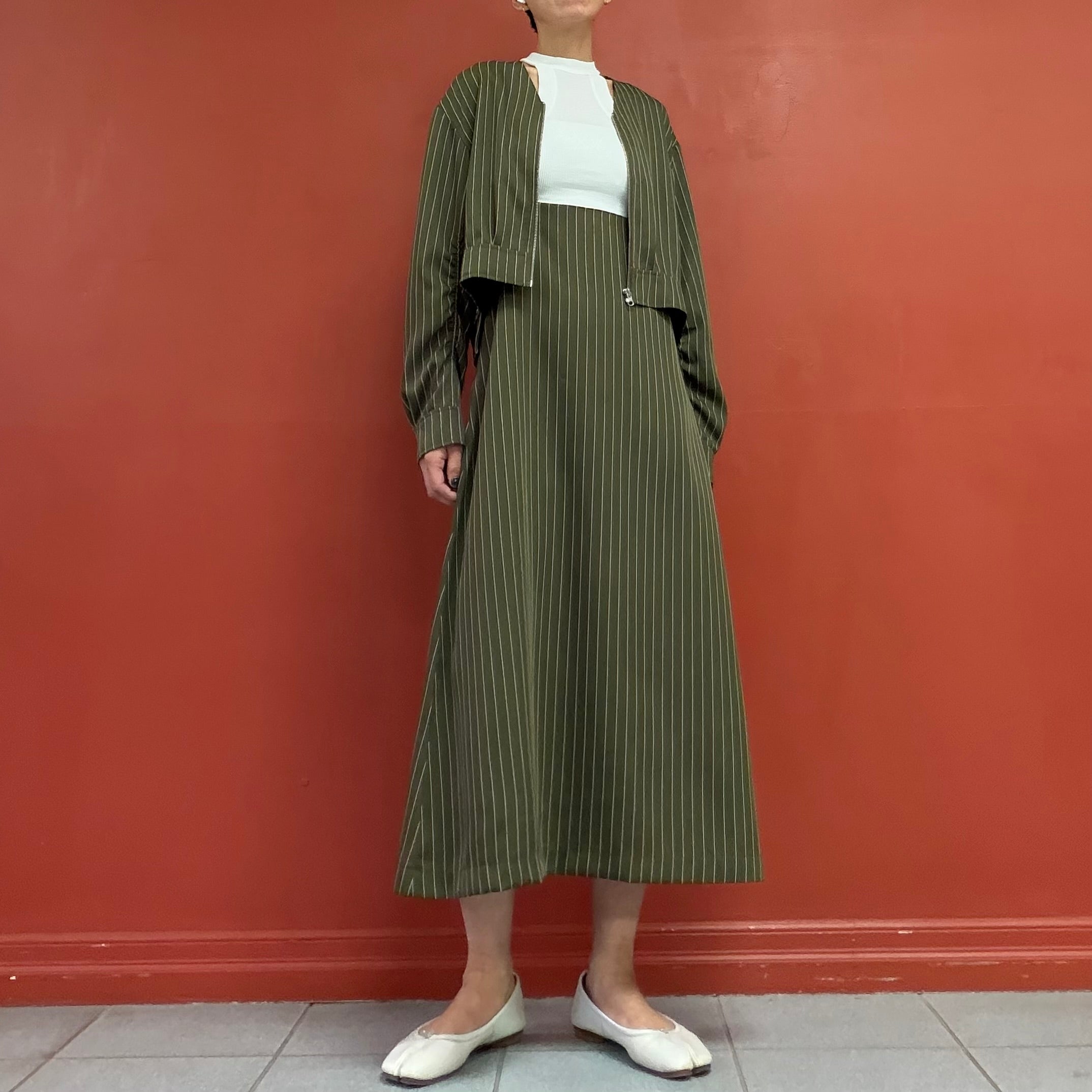 No collar jacket
