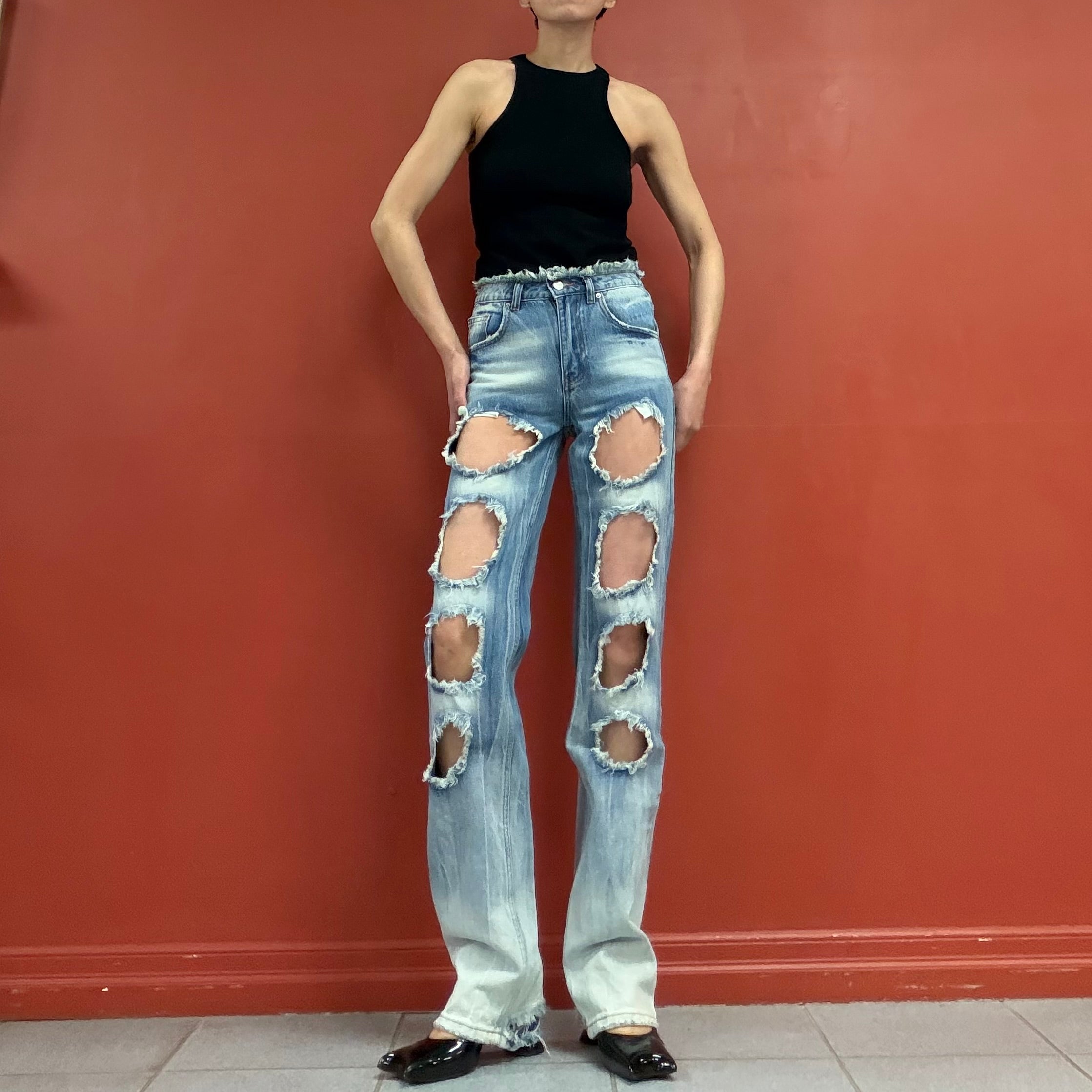 Rui damaged jeans