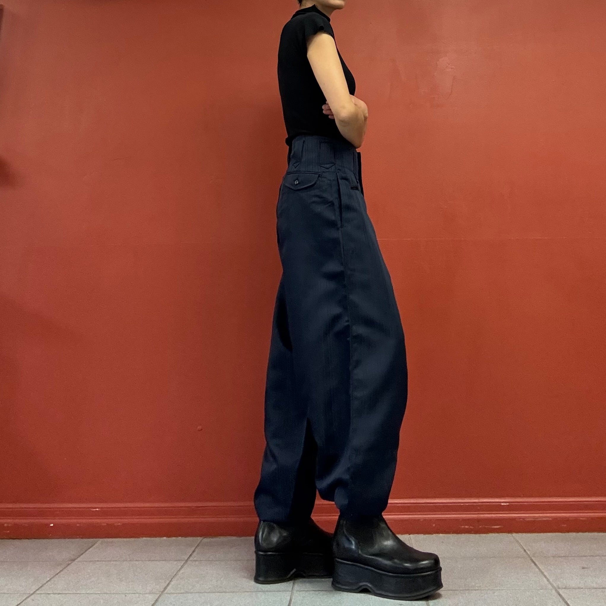 Stripes tobi pants(knickerbockers)