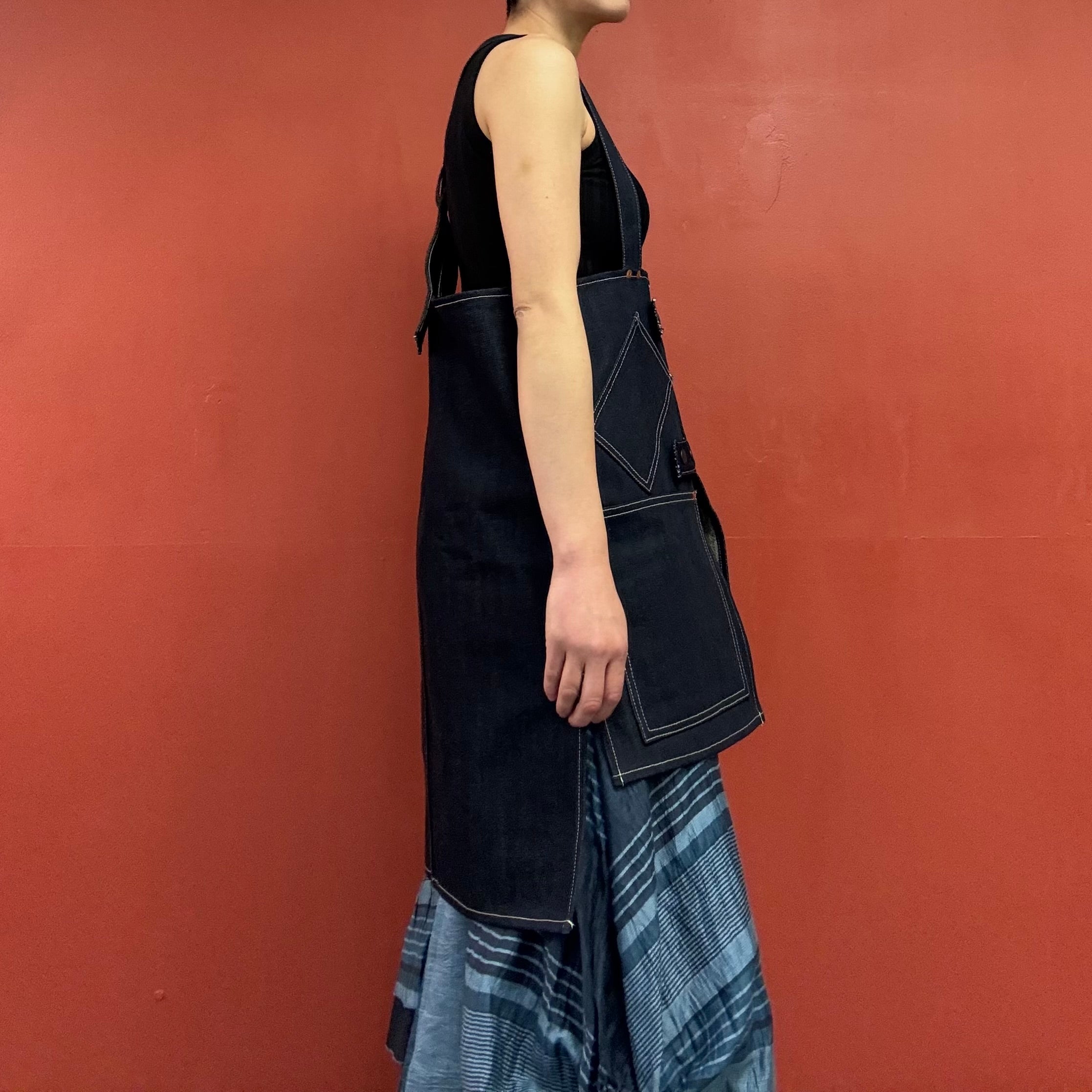 KAPITAL DENIM APRON