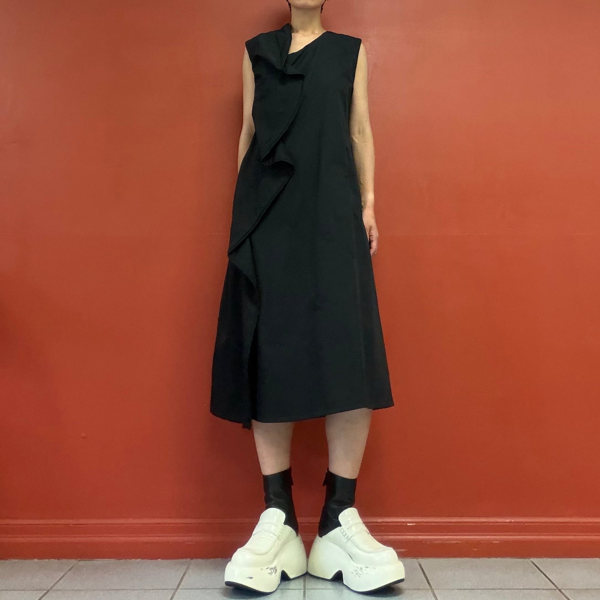 T.KUNITOMO big frills dress