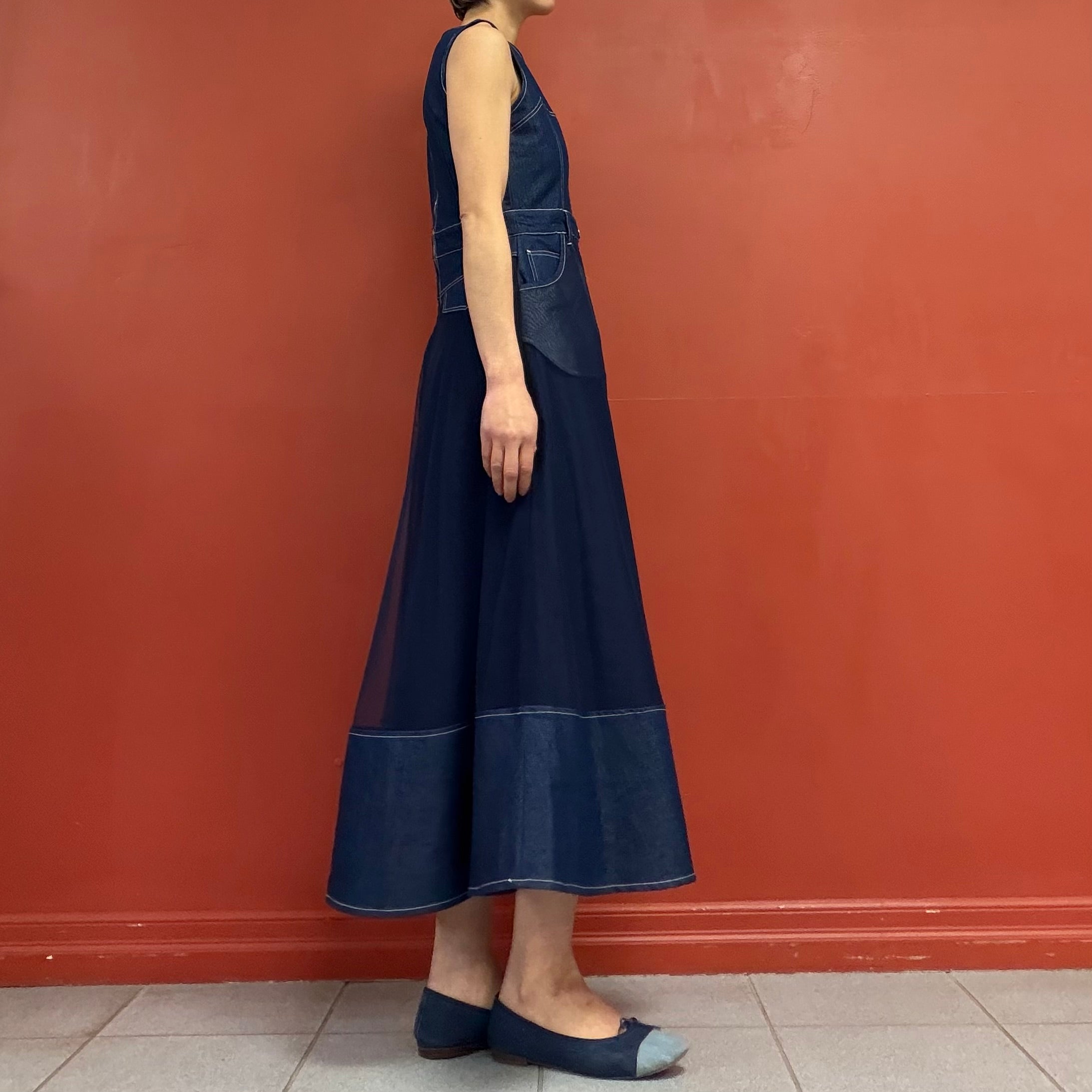 Denim dress