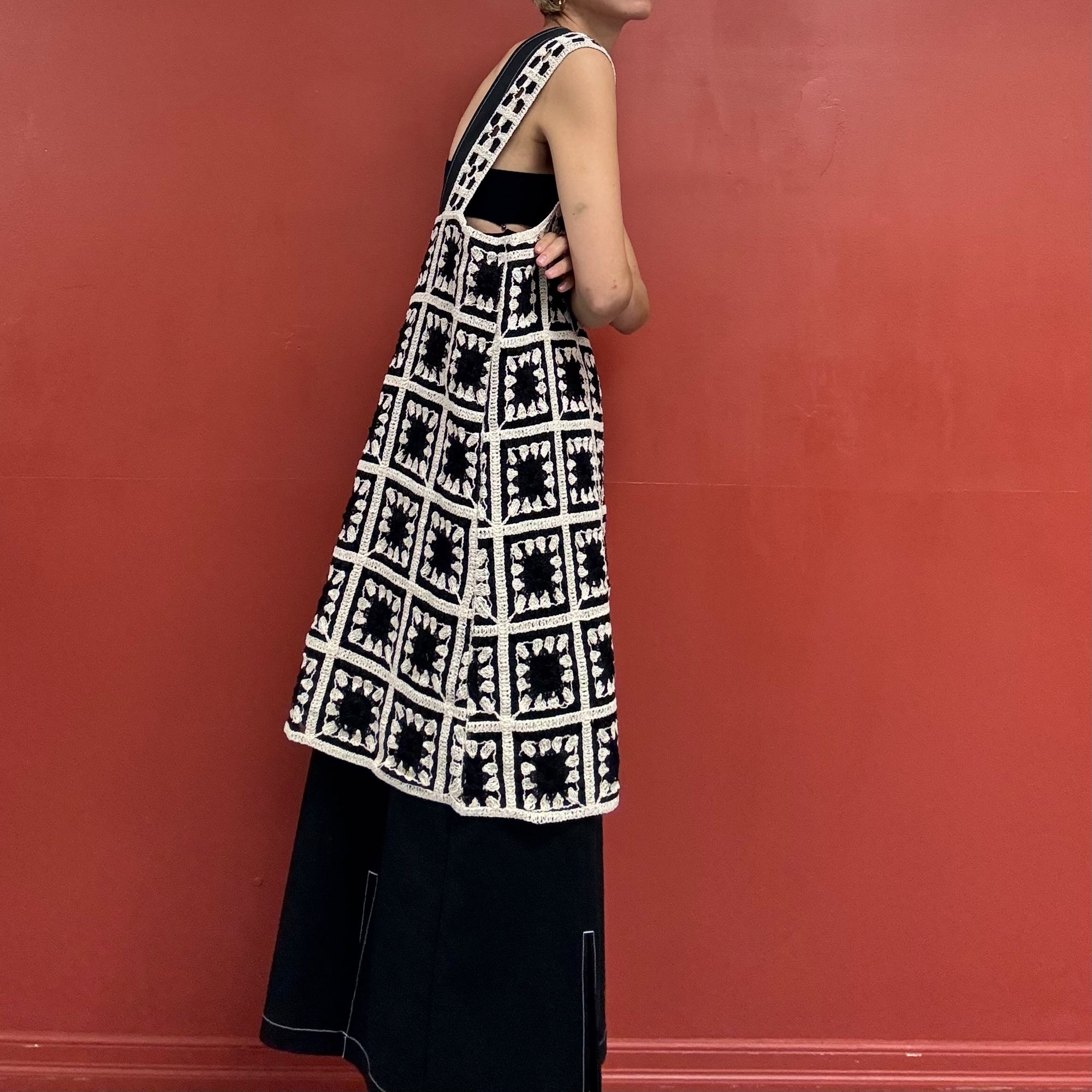 60s crochet vest from Italy