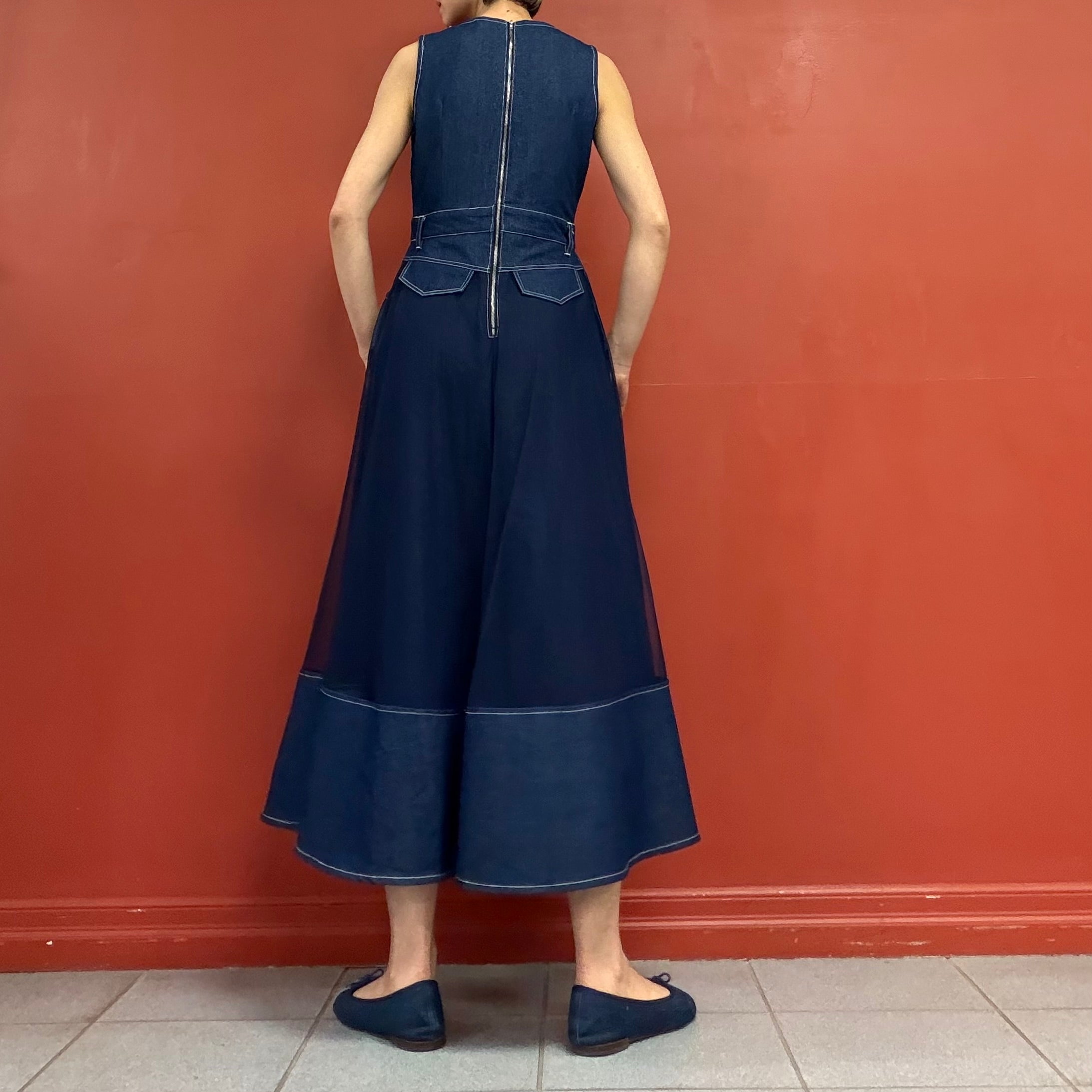 Denim dress