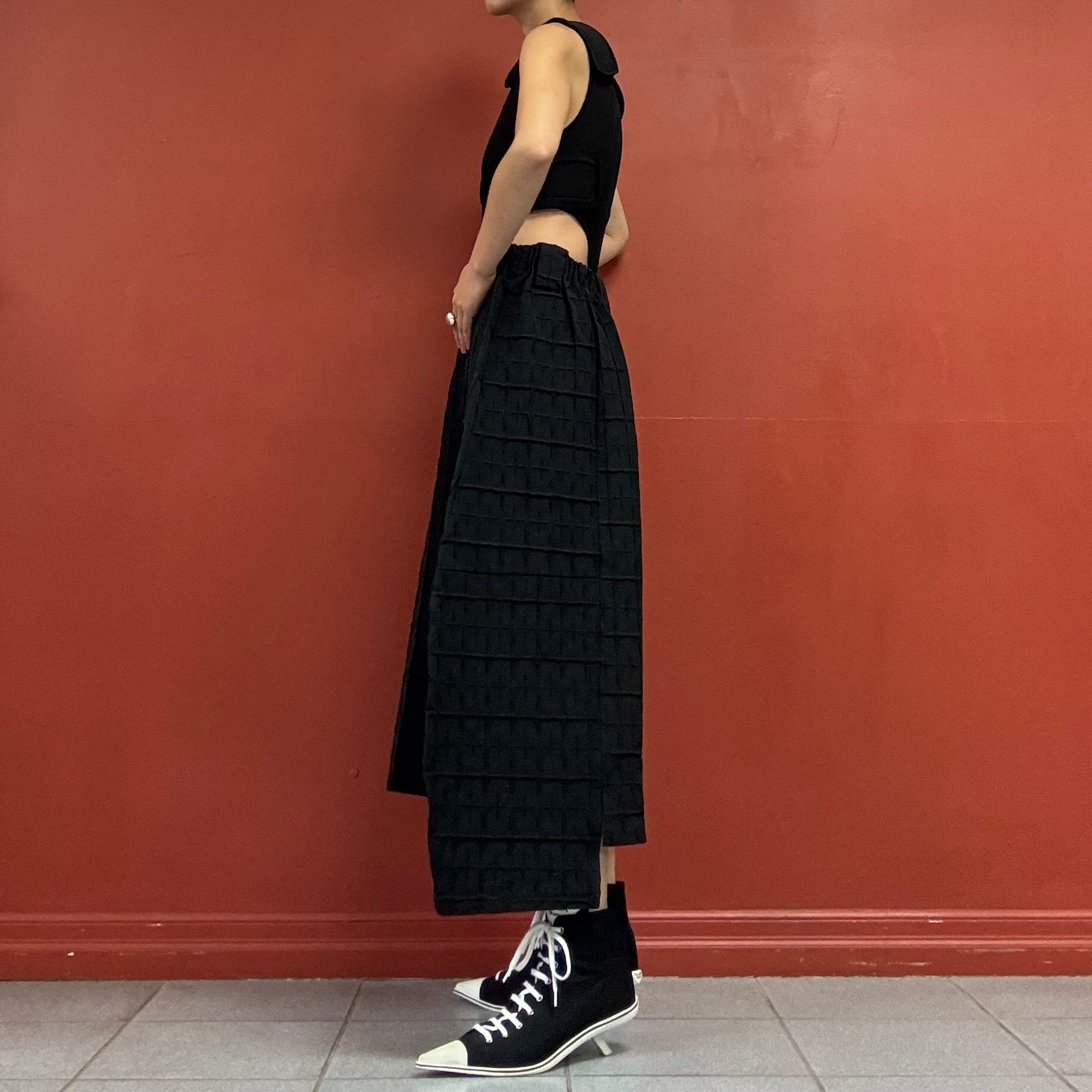 Asymmetrical skirt