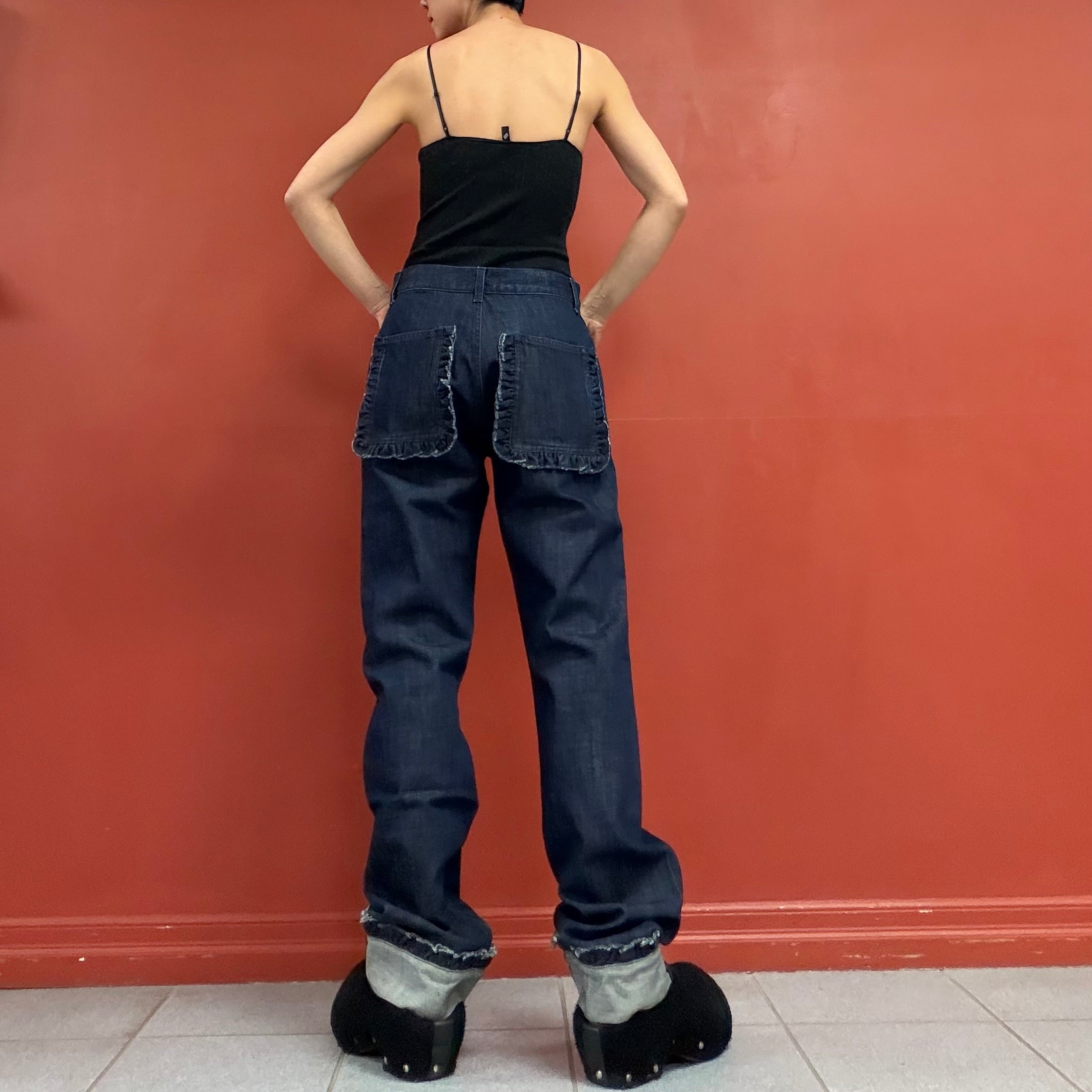 Molly Goddard jeans with cute pockets