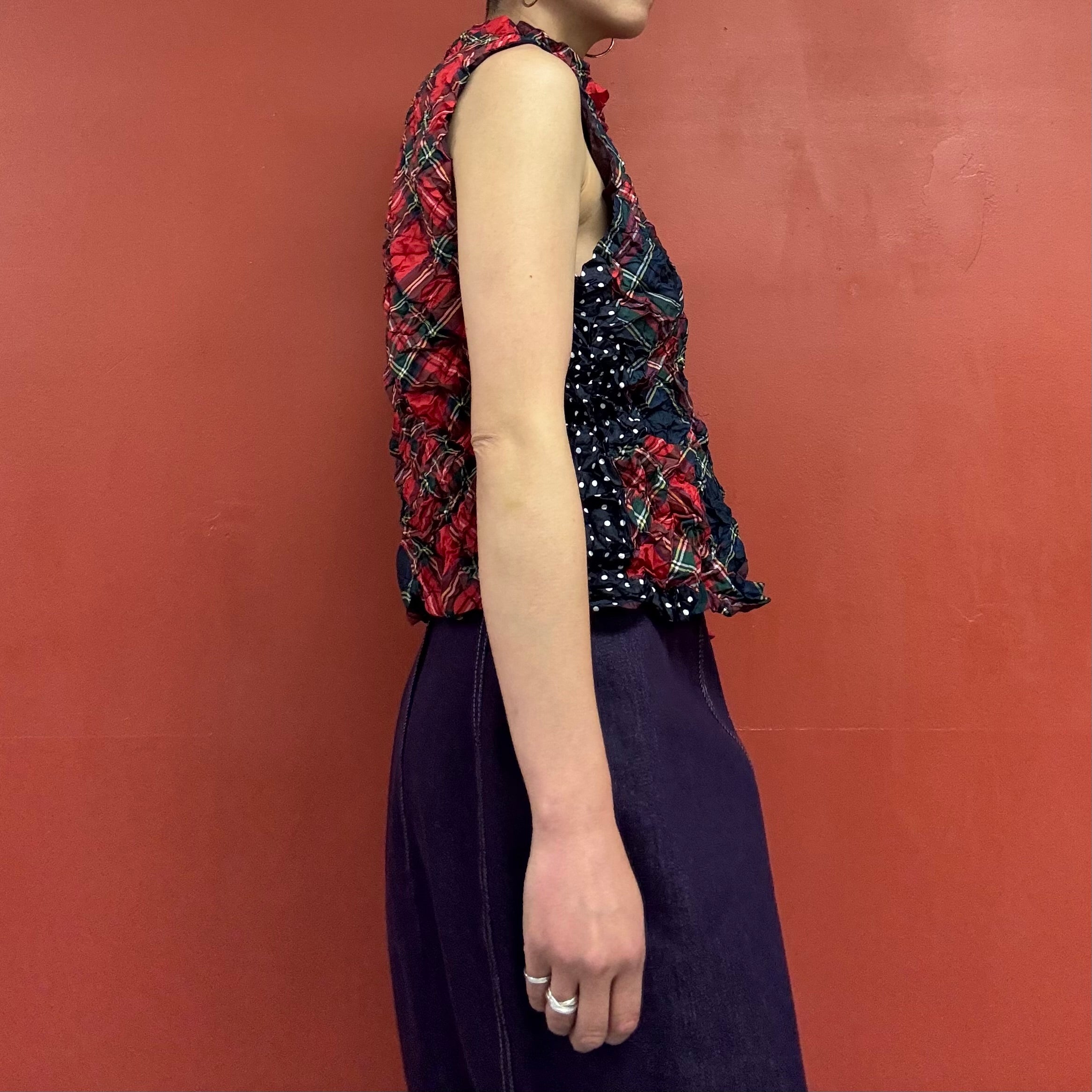 Riverside Shibori Vest