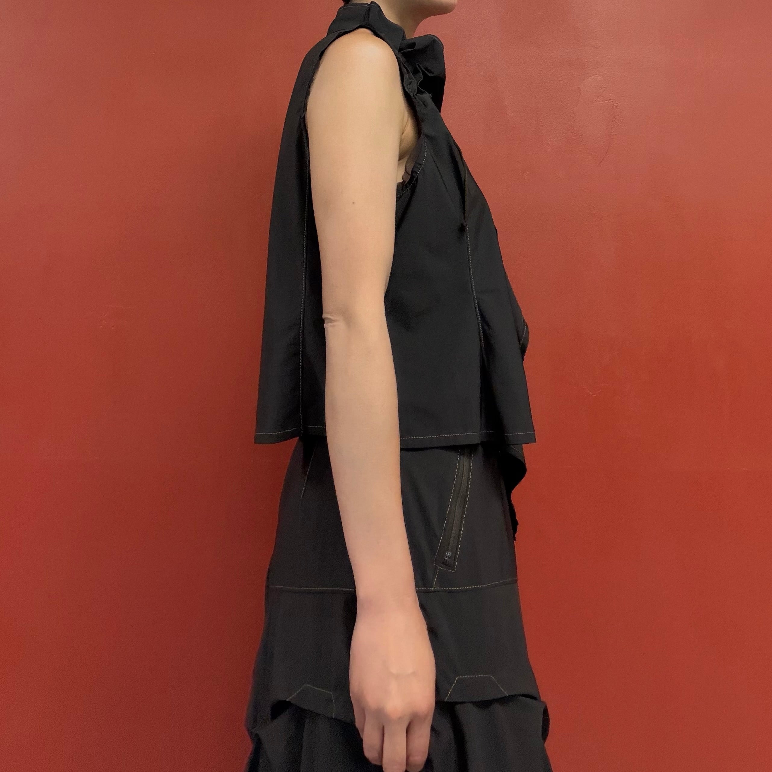 Origami drape top