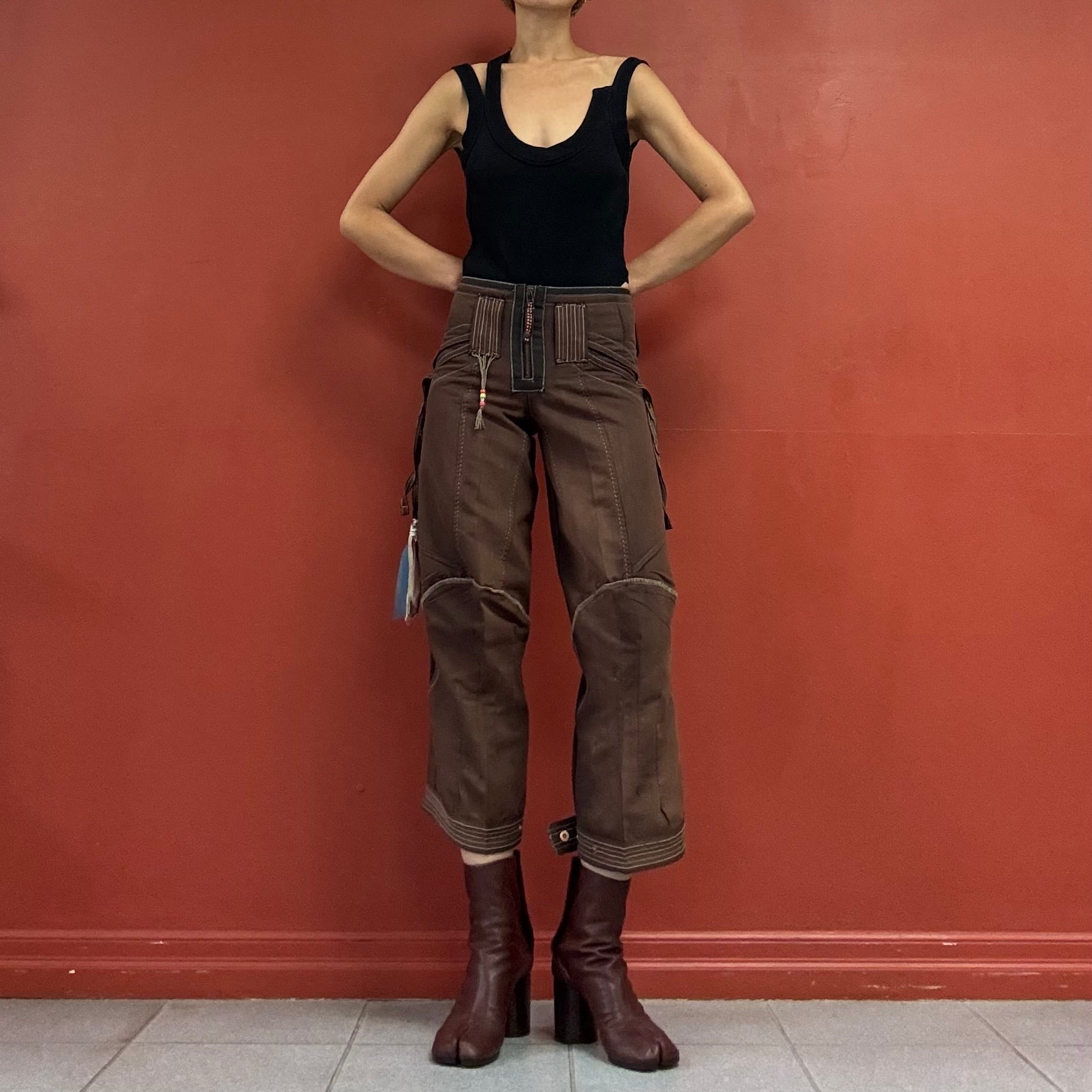 Marithé François Girbaud cropped pants