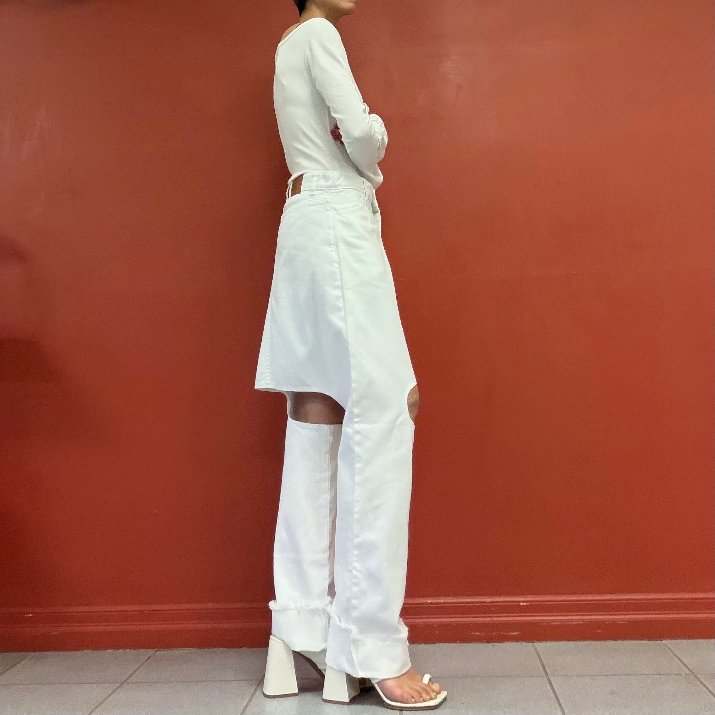 Ashley WILLIAMS white marley jeans