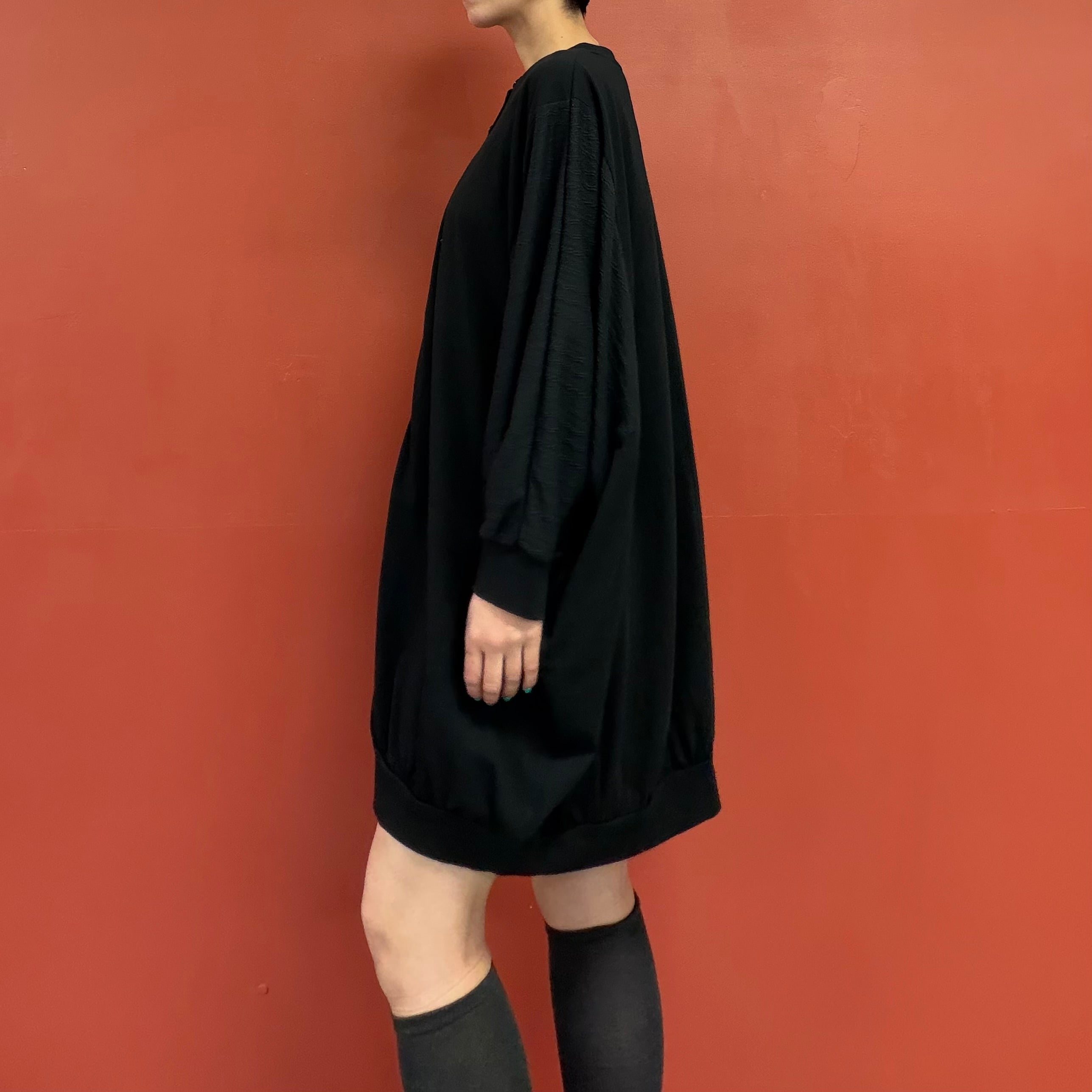 Dolman sleeves oversized cardigan