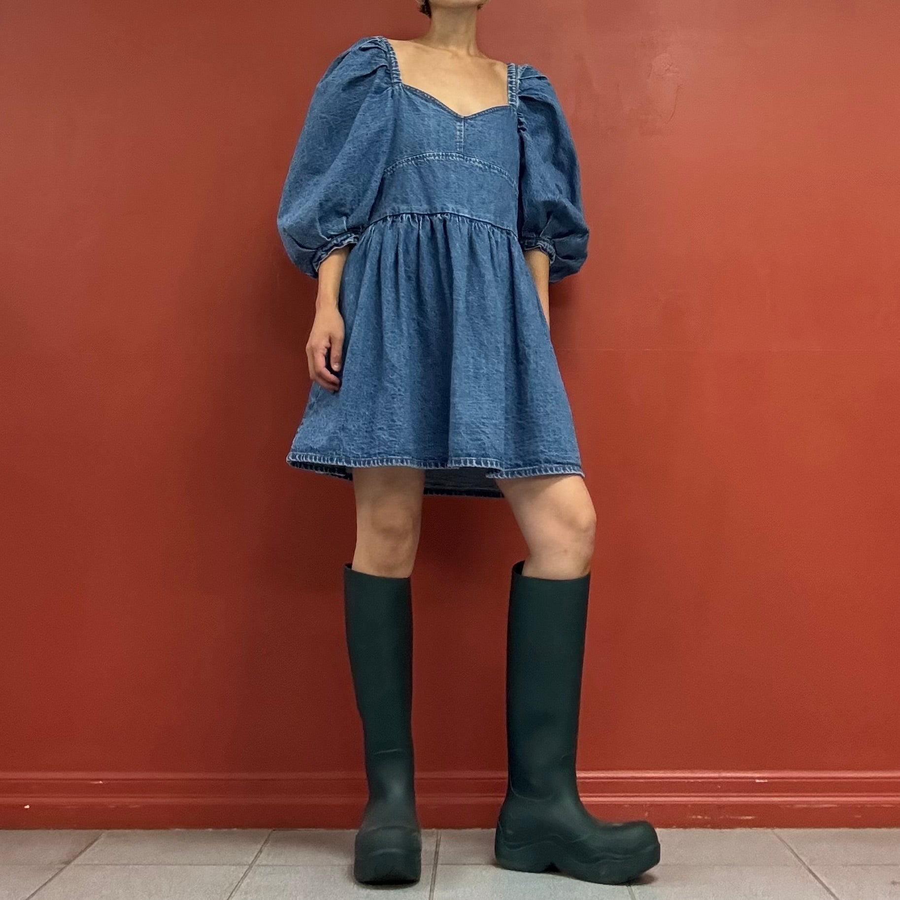 MSGM denim dress