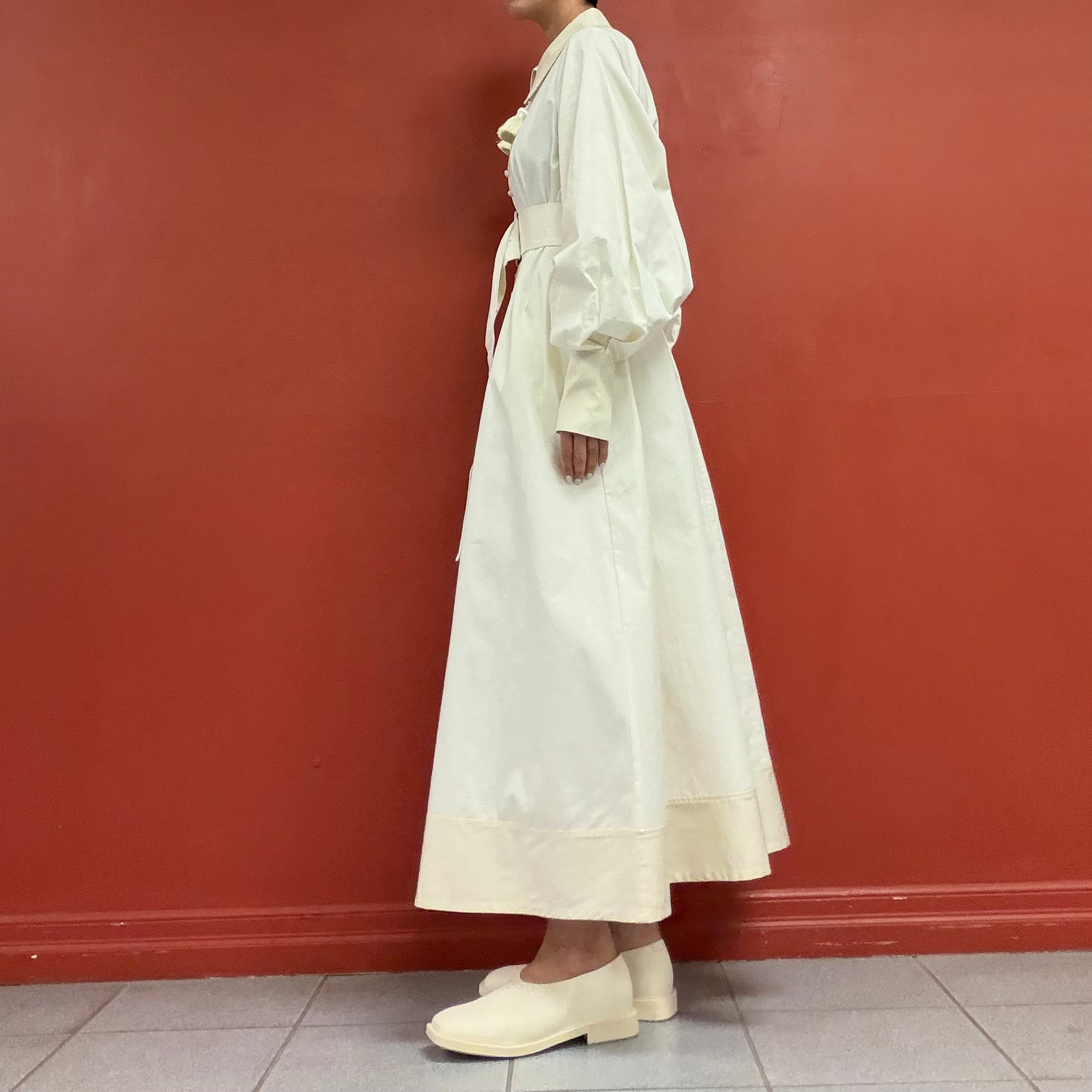 Trinca un plus un puffy sleeves dress