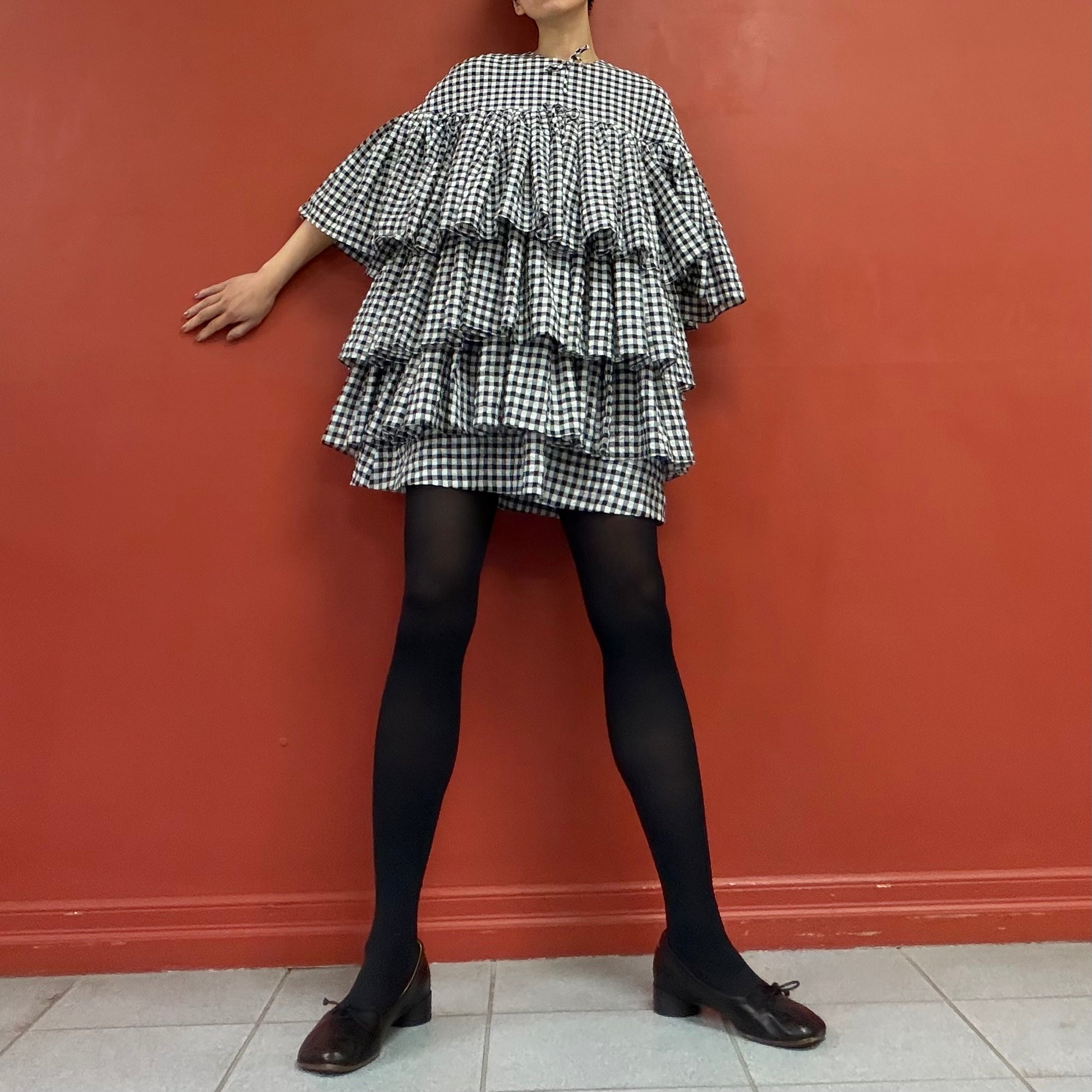 Meryl Rogge ruffle tiered dress