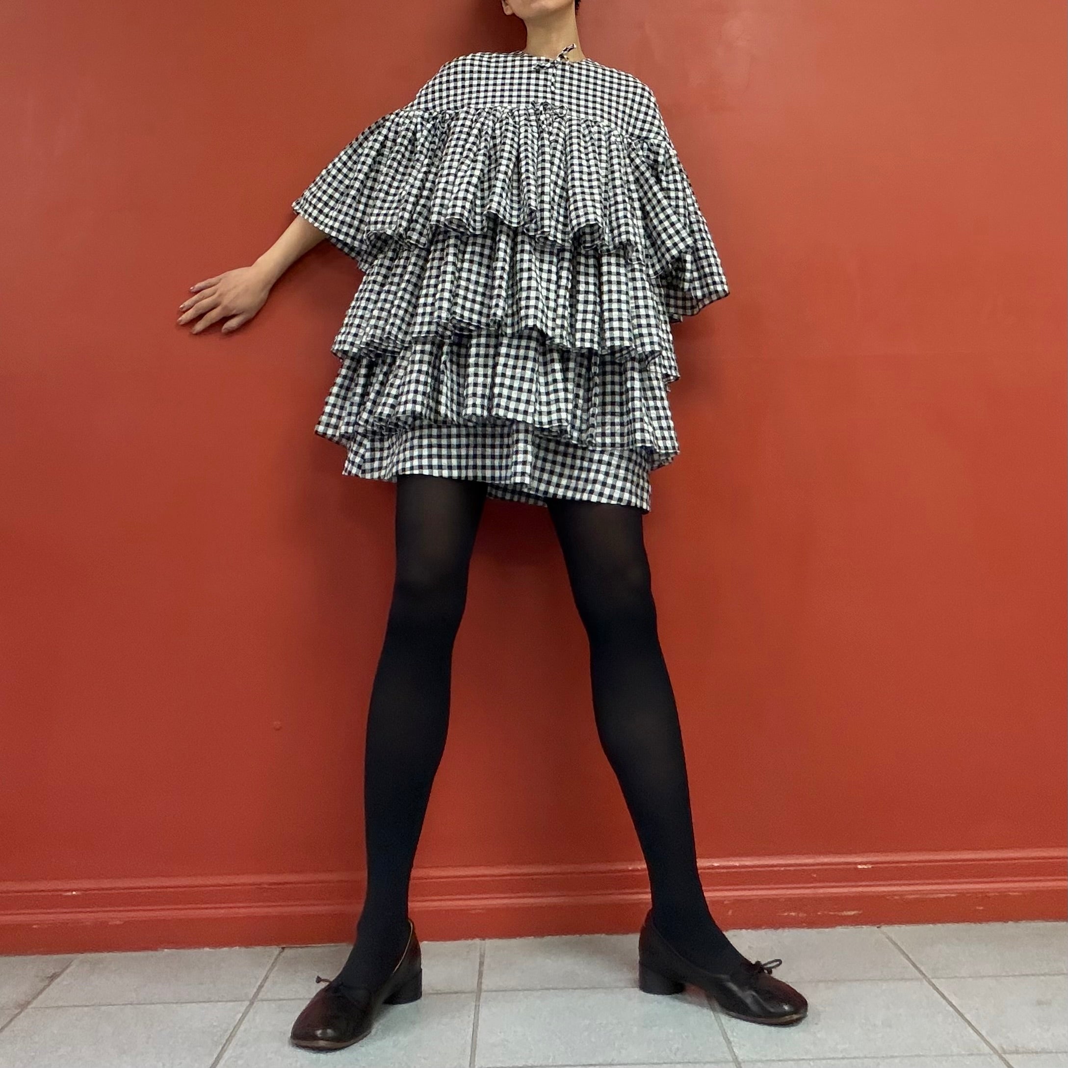 Meryl Rogge ruffle tiered dress