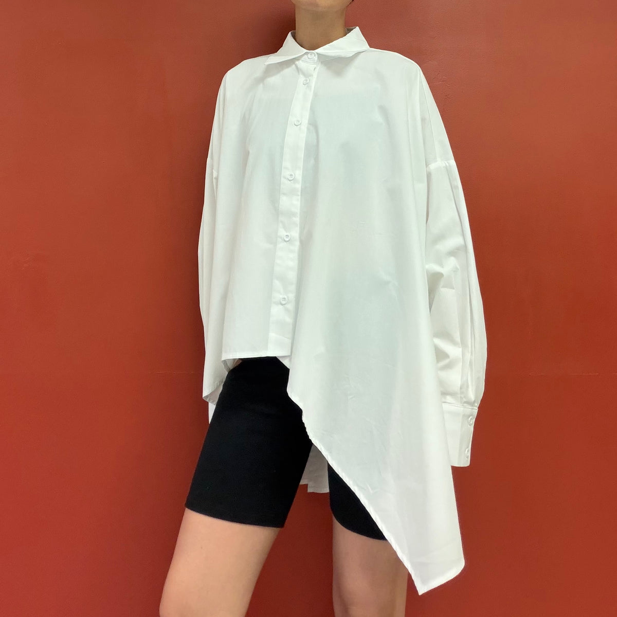 Asymmetrical shirts