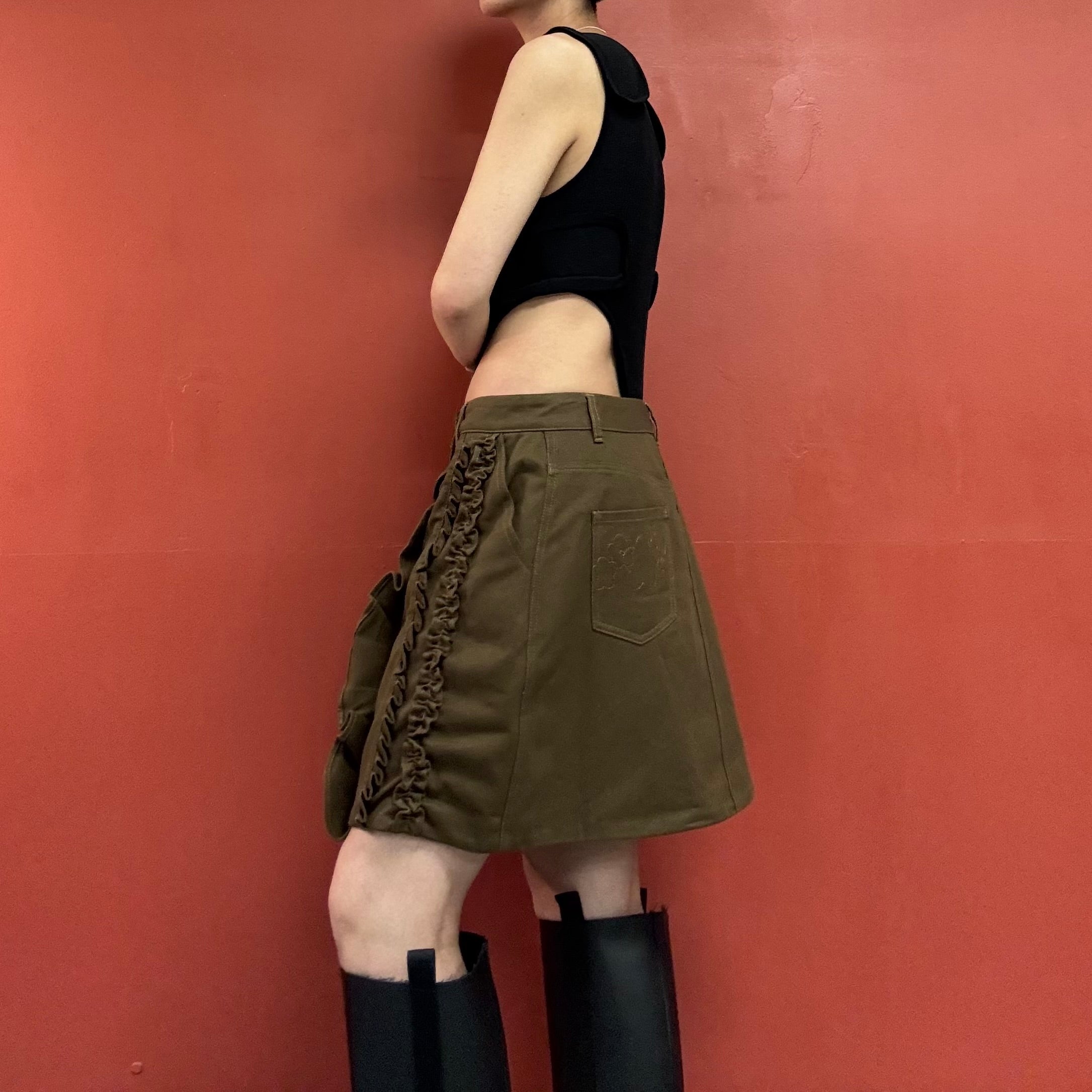 CECILIE BAHNSEN denim skirt